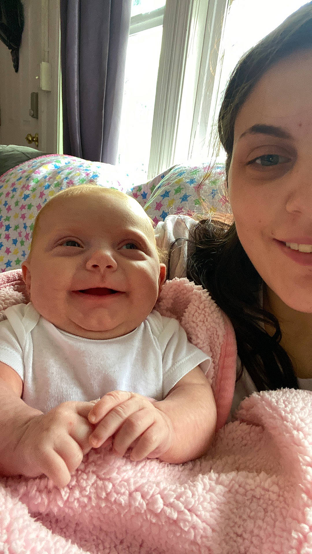 Alison is registered to the contest to win money with this photo: baby_toddler_clothing, cheek, chin, comfort, eye, eyebrow, face, facial_expression, gesture, happy, head, headwear, human, iris, joy, lip, mouth, nose, organ, person