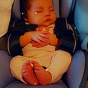 Felicity joined the competition — help win amazing prizes! baby, sleeping, car_seat, hands, feet, blanket, child, infant, seat_belt, blue, comfort, cute, peaceful, indoors, portrait, rest, soft, star_effects, toddler, clothing