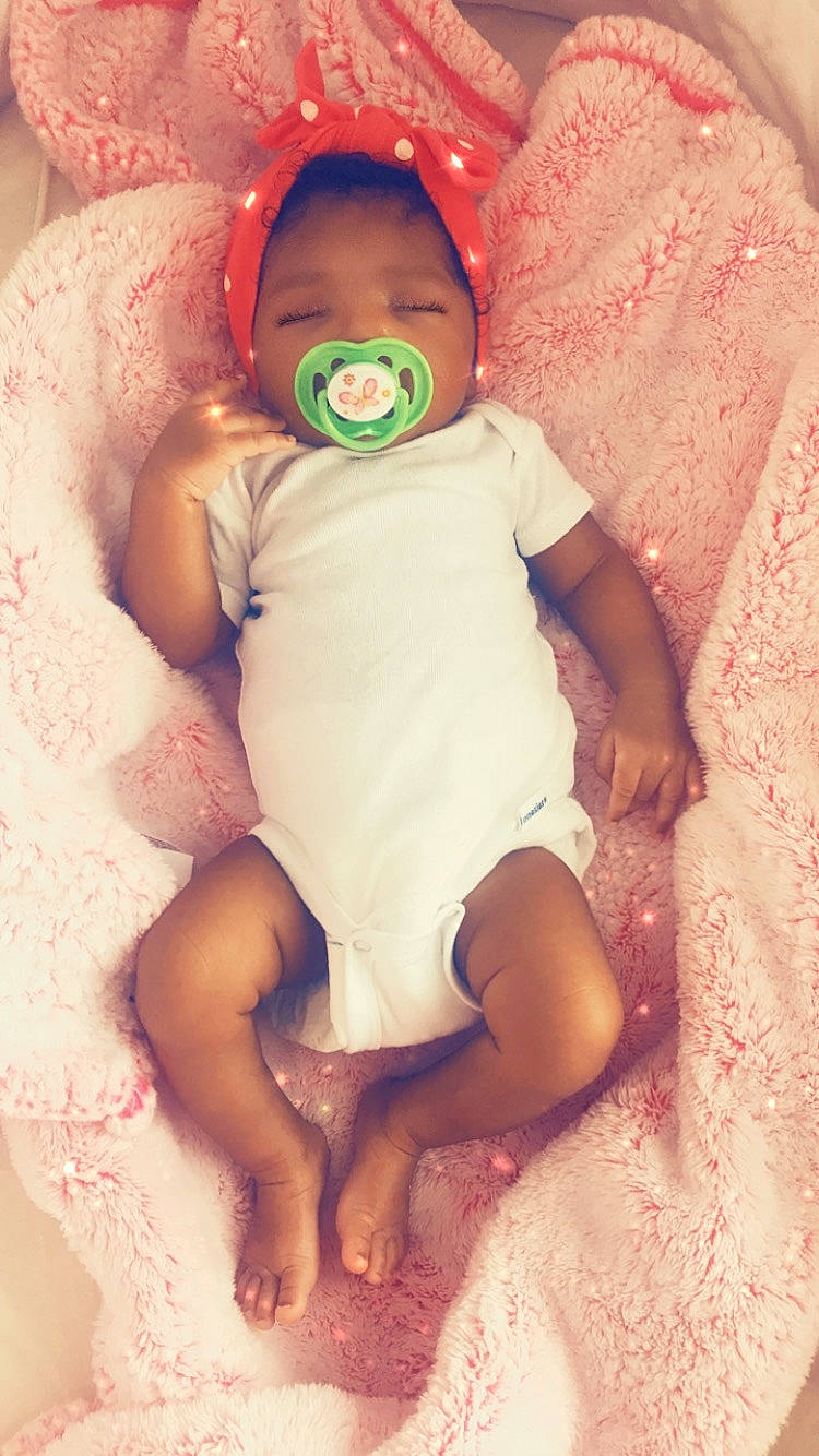 Royal joined the competition — help win amazing prizes! baby, baby_sleeping, baby_toddler_clothing, child, diaper, person, pink, skin, toddler