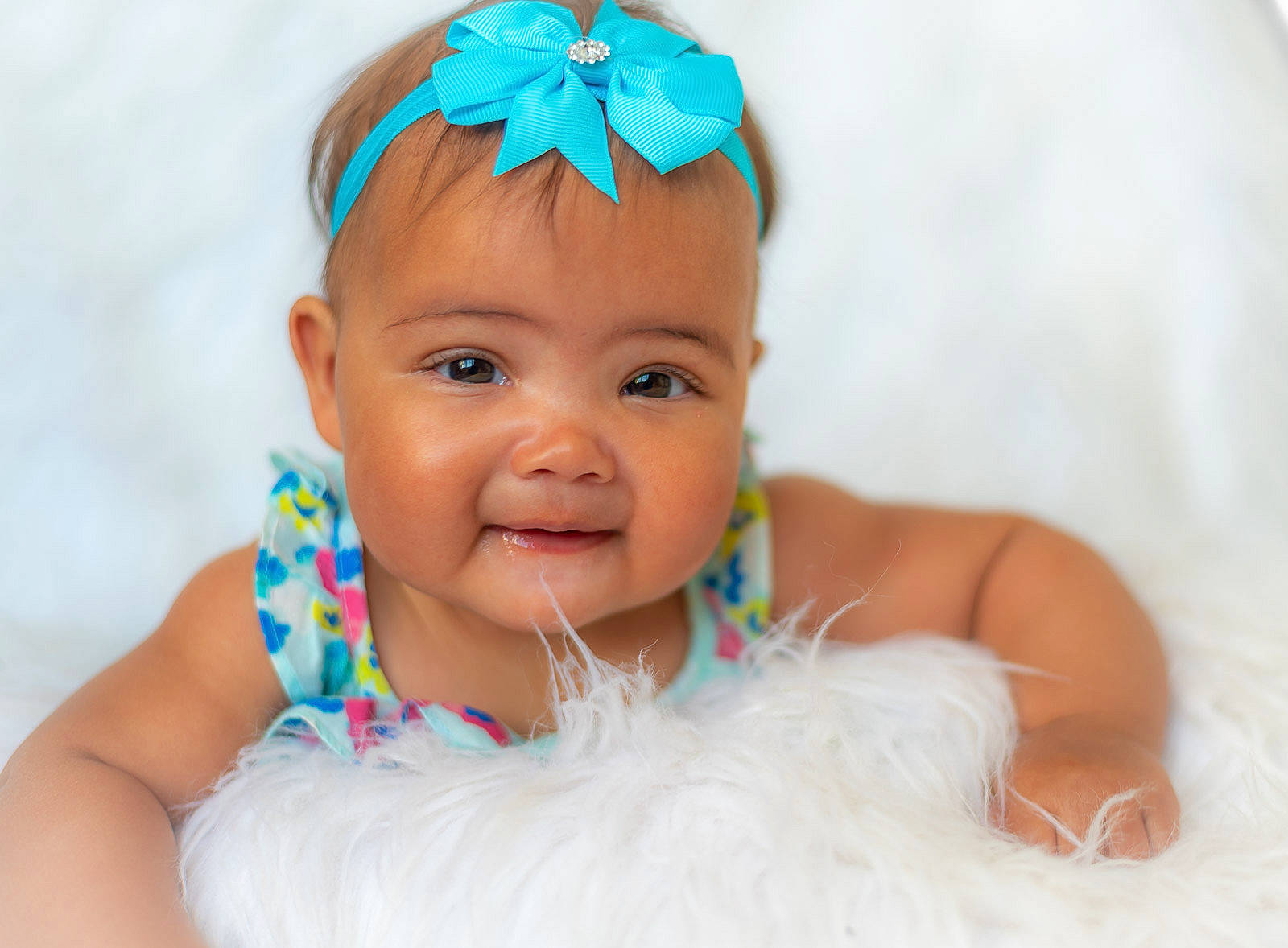 Imogen joined the competition — help win amazing prizes! baby, baby_toddler_clothing, cap, child, chin, comfort, eyebrow, eyelash, finger, fun, hair_accessory, hairstyle, happy, headband, headpiece, headwear, iris, jewellery, joy, person