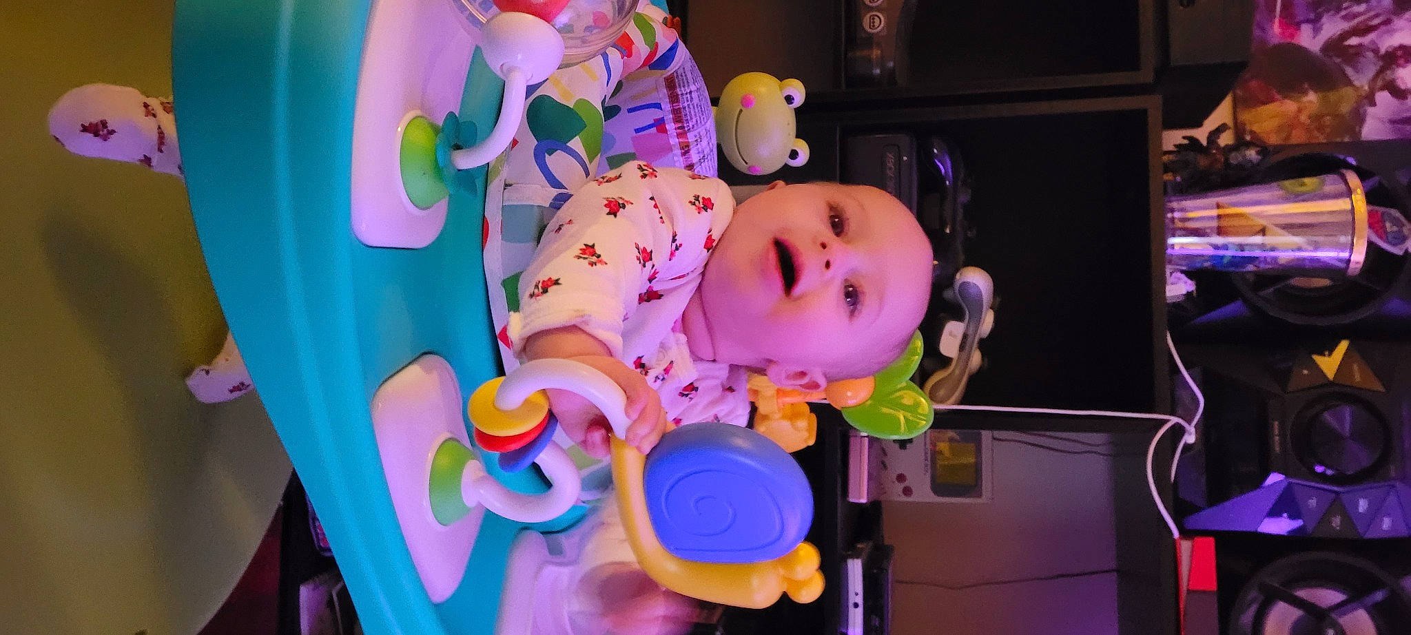 Korra joined the competition — help win amazing prizes! animation, baby_products, baby_toys, child, entertainment, event, fun, happy, hat, headwear, magenta, party, party_supply, person, pink, purple, room, smile, stuffed_toy, toddler