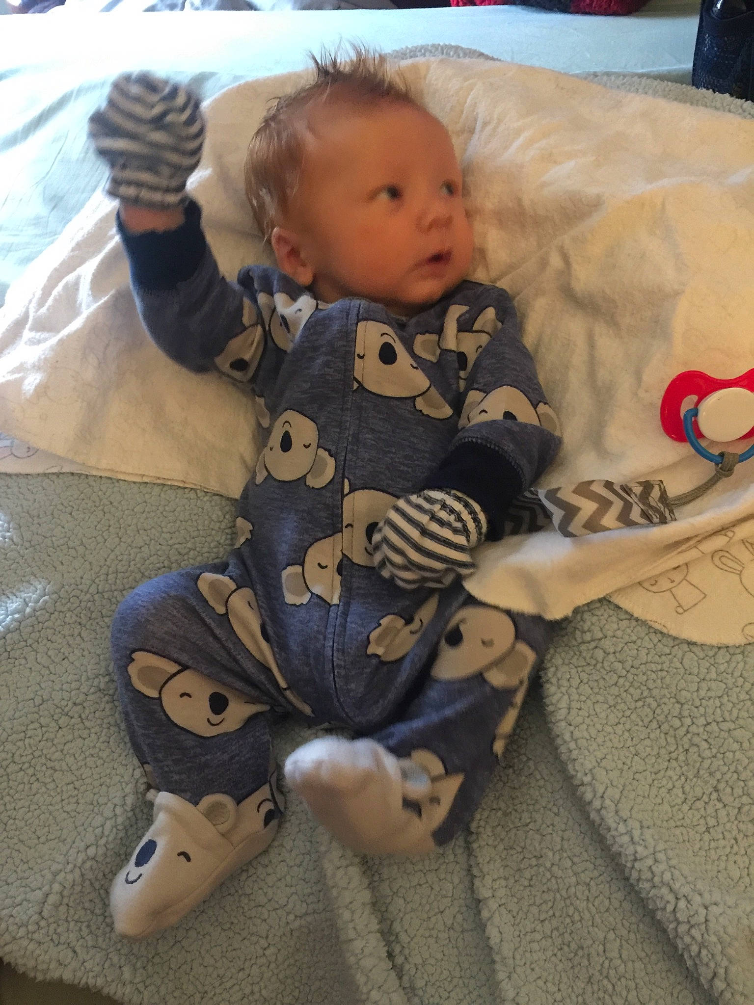 Malcolm is registered to the contest to win money with this photo: baby, baby_products, baby_toddler_clothing, baby_toys, cheek, child, person, product, skin, toddler, toy