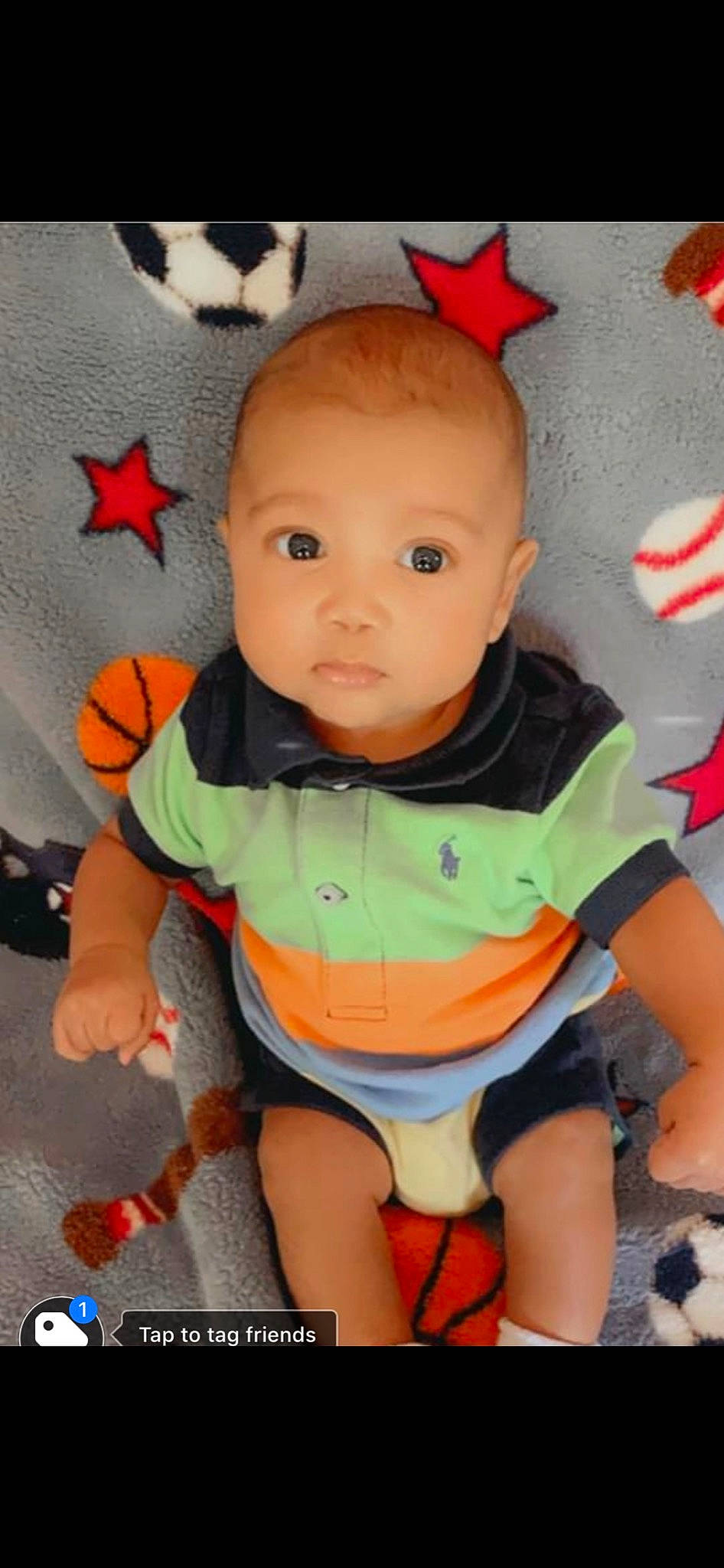 Tylan is registered to the contest to win money with this photo: baby, baby_products, cheek, child, head, orange, person, play, product, toddler