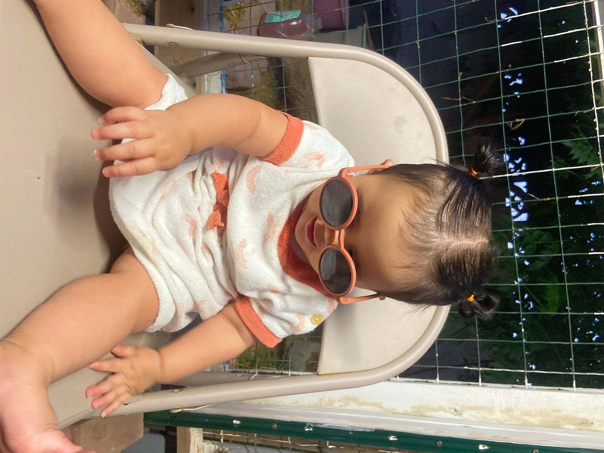 Quincy joined the competition — help win amazing prizes! arm, baby, child, elbow, foot, fun, goggles, hand, hat, human_leg, knee, leisure, machine, mesh, person, personal_protective_equipment, shorts, sunglasses, thigh, toddler
