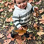 Chalom participe au concours pour gagner de l'argent avec cette photo : autumn, casual_clothing, child, cute, fall, fun, ground, happy, hoodie, leaf, leaves, nature, outdoor, park, person, playful, seasonal, smile, toddler, young_child