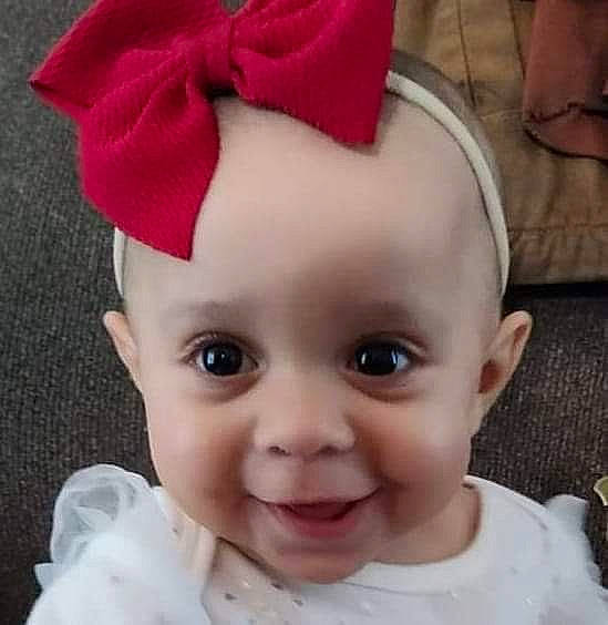 Kimora joined the competition — help win amazing prizes! baby, baby_toddler_clothing, cheek, chin, dress, ear, eye, eyebrow, eyelash, face, facial_expression, head, human_body, joy, lip, mouth, nose, person, product, skin