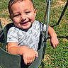 Ayce is registered to the contest to win money with this photo: toddler, child, swing, playground, smile, happy, outdoor, grass, sunlight, baby, clothing, metal, fun, park, joy, summer, person, seat, play, daytime