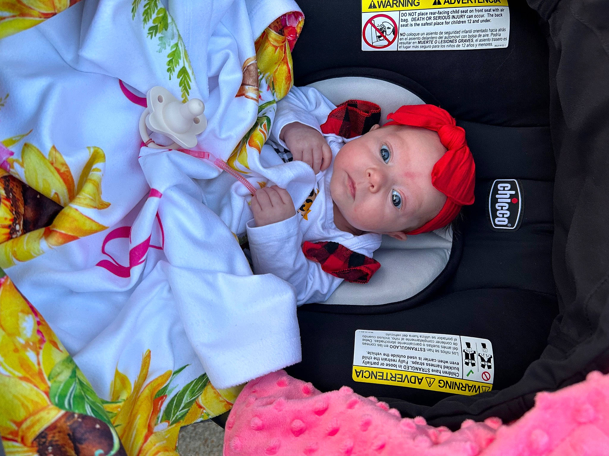 Brynlee is registered to the contest to win money with this photo: baby, baby_products, baby_toddler_clothing, carmine, child, design, fictional_character, font, happy, hat, headwear, icing, linens, magenta, natural_foods, pattern, person, pink, sugar_cake, sweetness