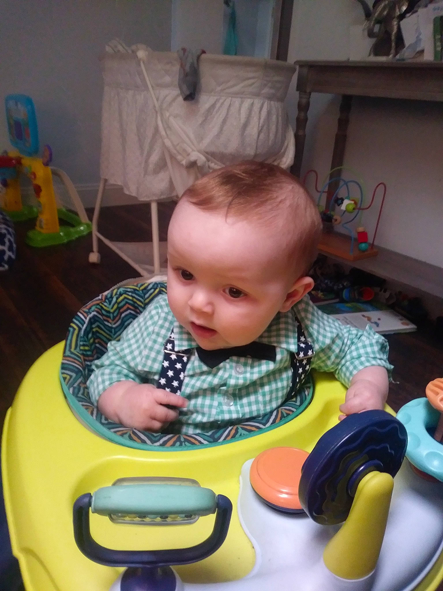 Alexander joined the competition — help win amazing prizes! baby, baby_carriage, baby_products, baby_toys, child, person, play, product, sitting, toddler, yellow