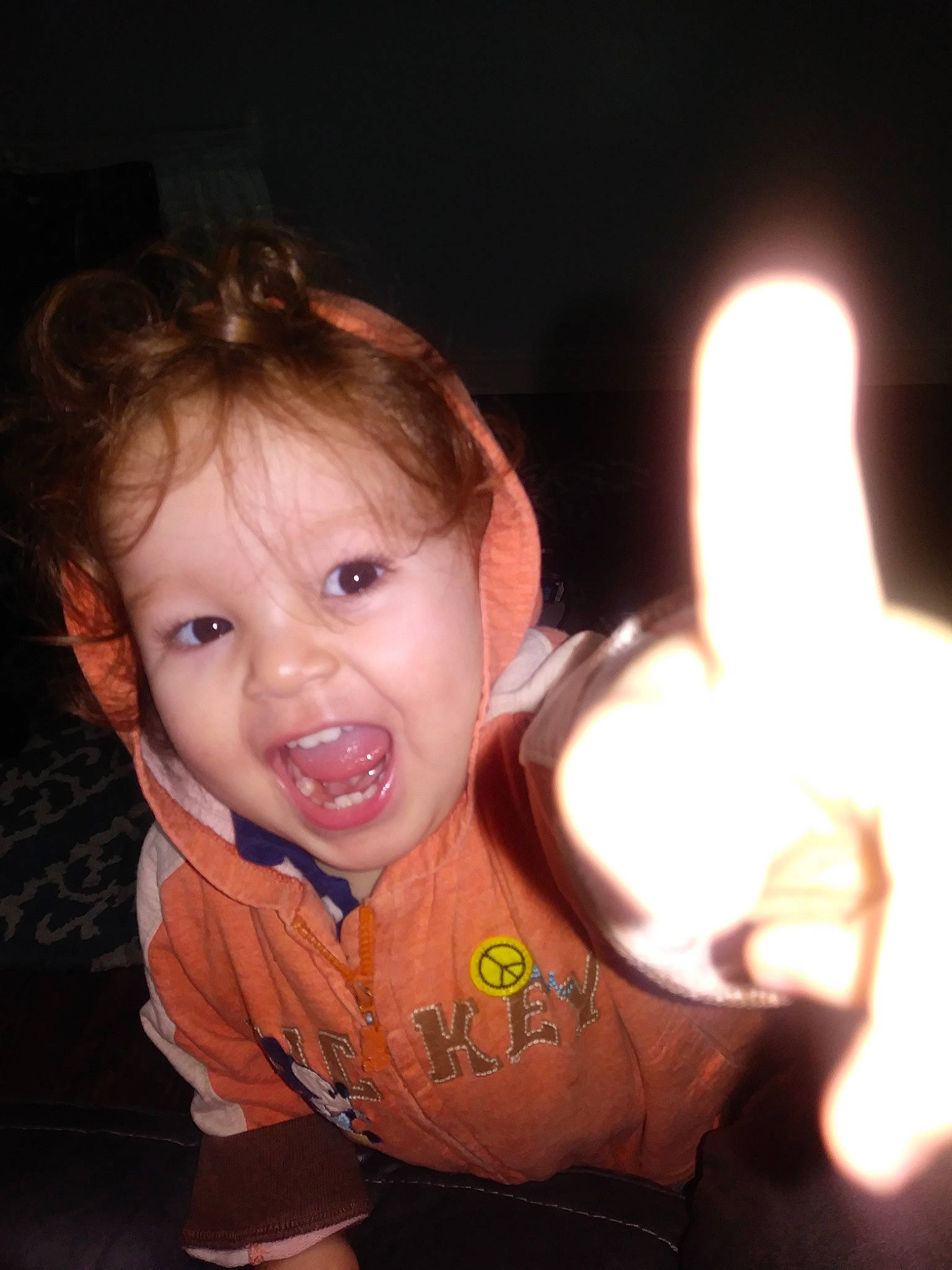 Zakariya is registered to the contest to win money with this photo: cheek, child, ear, face, finger, fun, gesture, hand, happy, light, nose, person, skin, smile, thumb, toddler, tooth, vacation