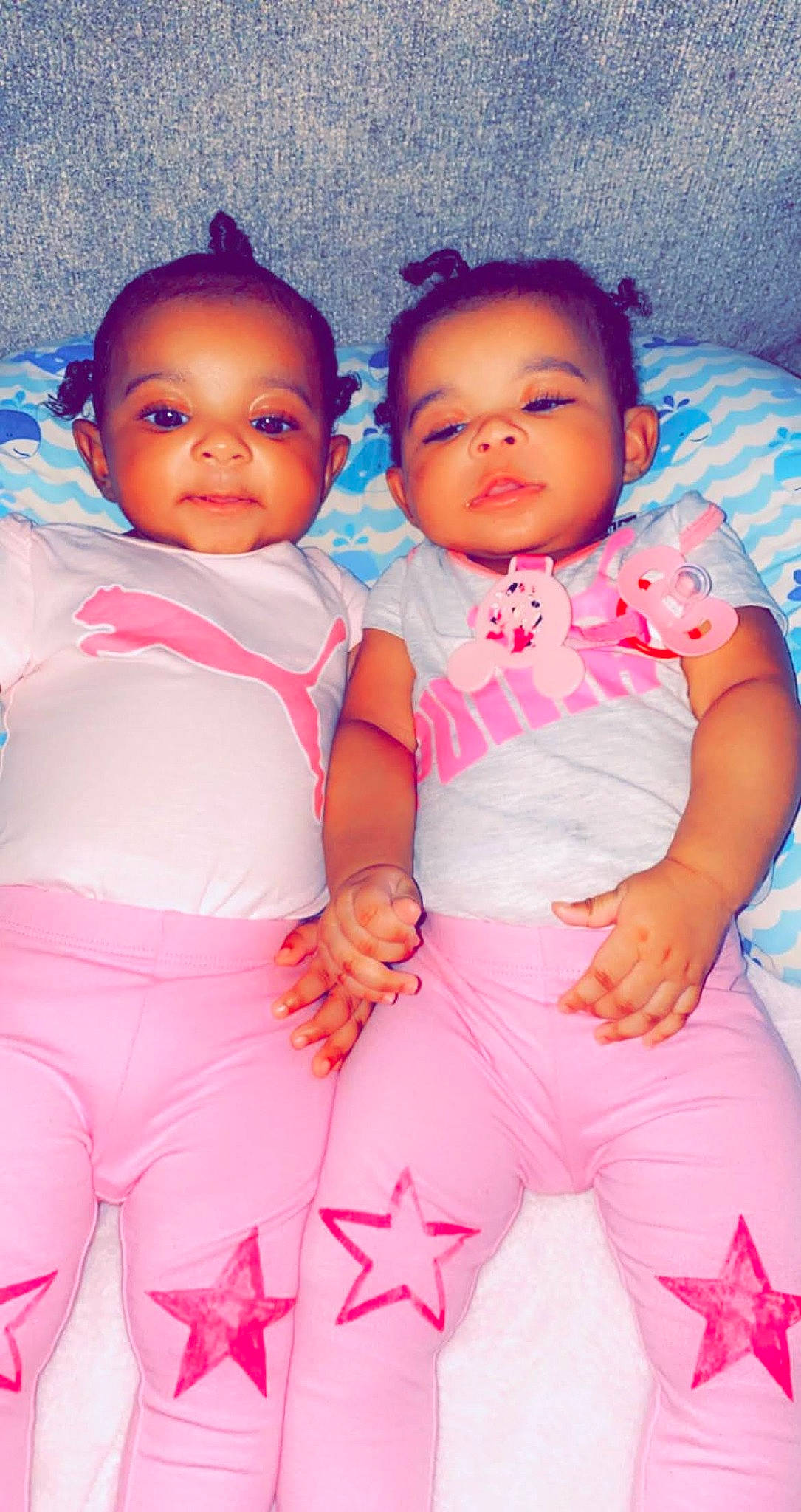 Lori'Elle joined the competition — help win amazing prizes! baby, baby_toddler_clothing, blue, cheek, chin, eye, face, fun, gesture, happy, head, iris, lip, magenta, nose, person, pink, red, skin, sleeve