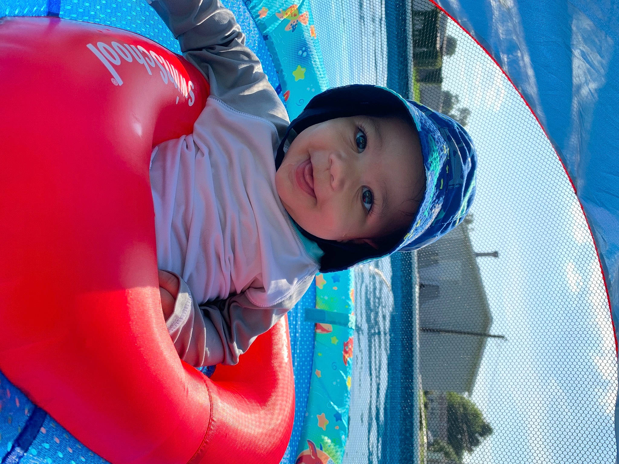 Patrick is registered to the contest to win money with this photo: child, fun, headwear, leisure, person, recreation, smile