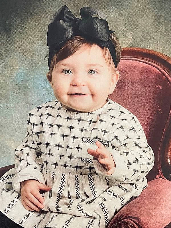 Milah joined the competition — help win amazing prizes! baby, baby_toddler_clothing, cap, cheek, child, comfort, cool, costume_hat, eyelash, fashion_accessory, flash_photography, hairstyle, happy, hat, pattern, person, sitting, skin, sleeve, smile