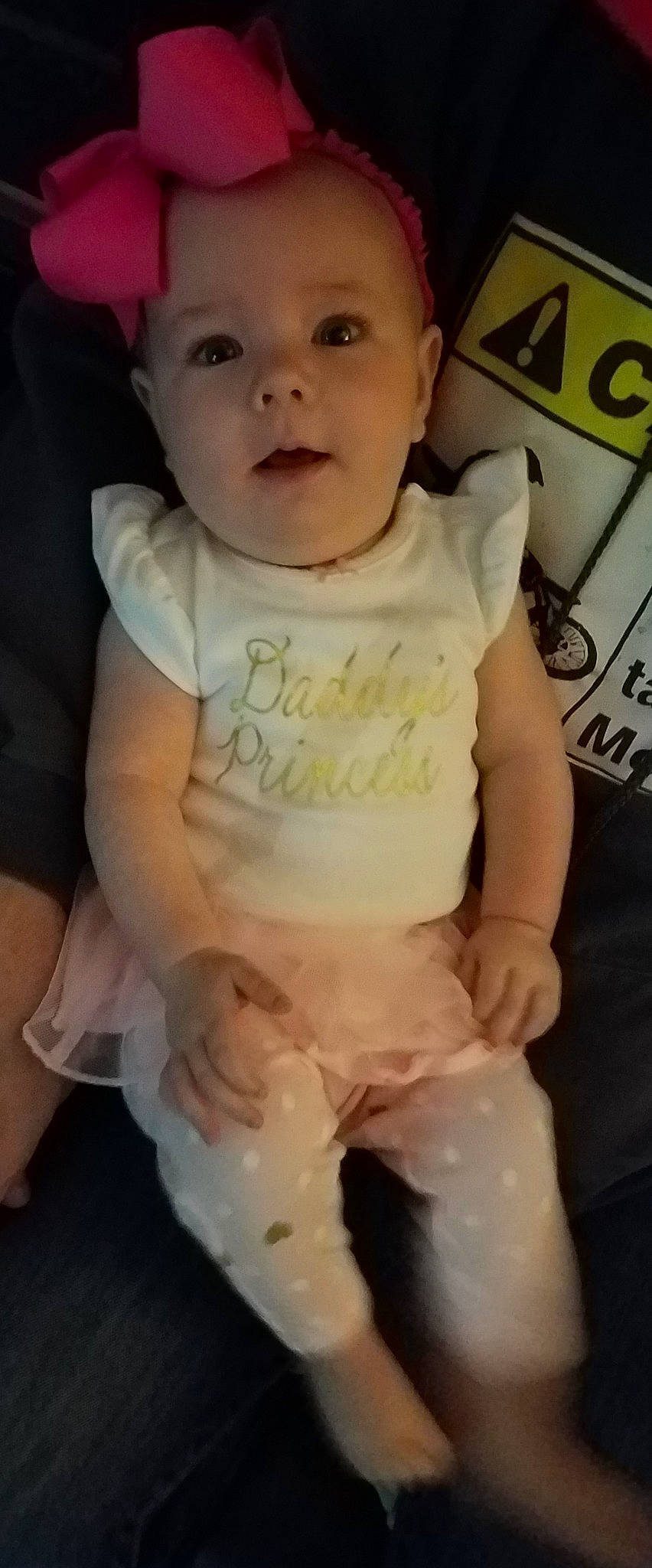 Gabby joined the competition — help win amazing prizes! abdomen, arm, baby, baby_products, baby_toddler_clothing, cheek, child, cool, eye, facial_expression, head, human, mouth, nose, person, product, sitting, skin, smile, standing