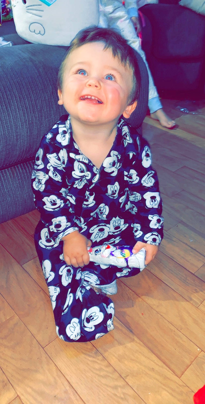 Jai joined the competition — help win amazing prizes! baby, child, fun, joy, outerwear, pajamas, person, play, skin, sleeve, smile, toddler