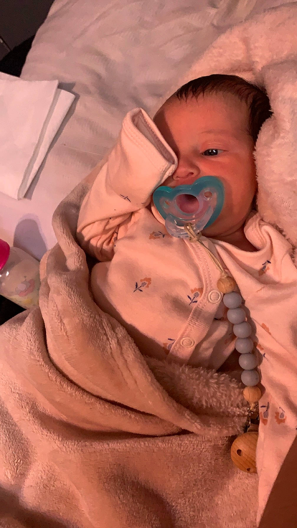 Amberlyn joined the competition — help win amazing prizes! abdomen, baby, cheek, chest, comfort, ear, event, eyelash, happy, linens, lip, mouth, neck, nose, orange, peach, person, pink, skin, toddler