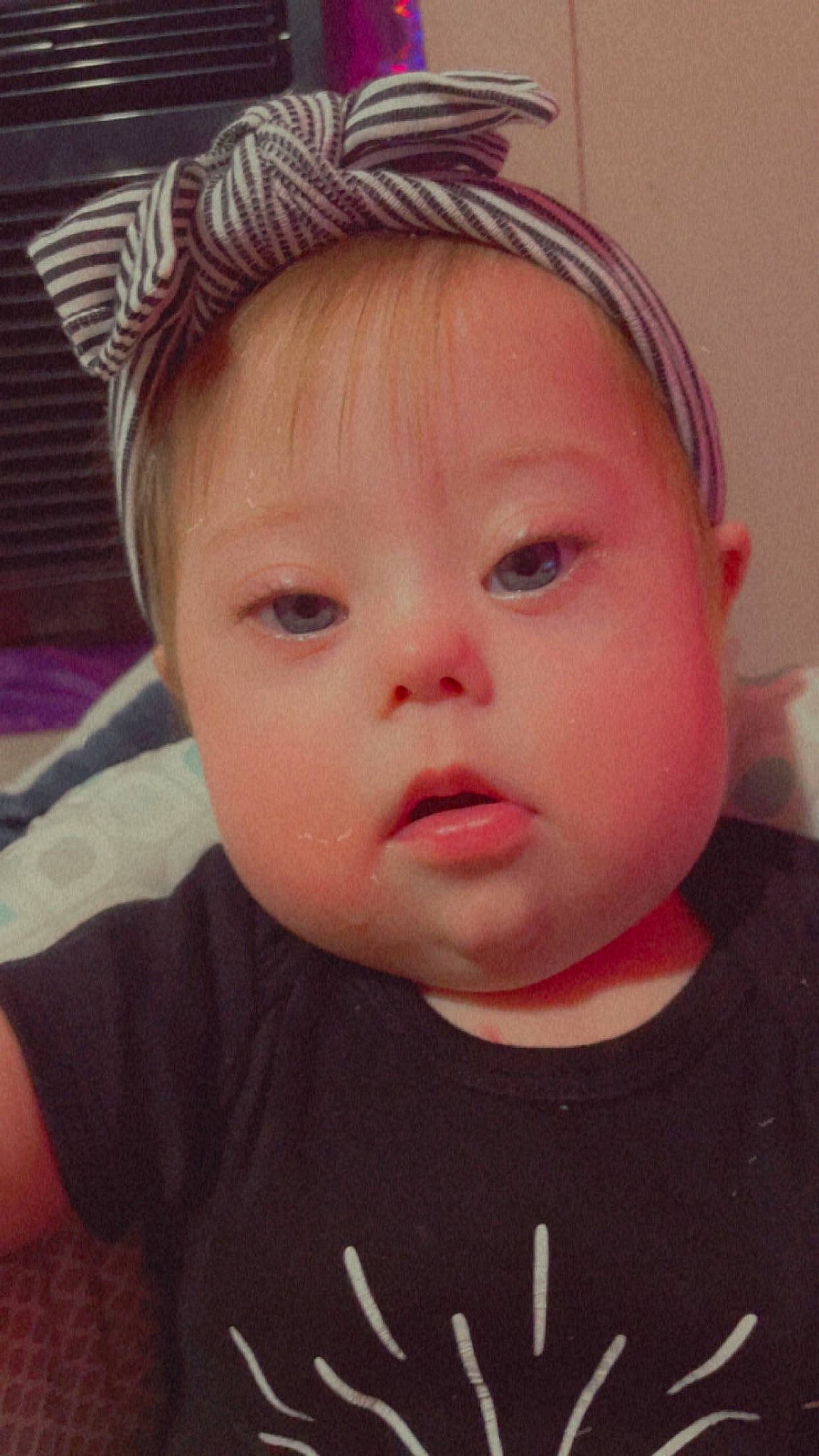 Freya joined the competition — help win amazing prizes! cheek, chin, ear, eyebrow, eyelash, forehead, happy, iris, jaw, lip, mouth, neck, nose, organ, person, pink, skin, sleeve, smile, t_shirt