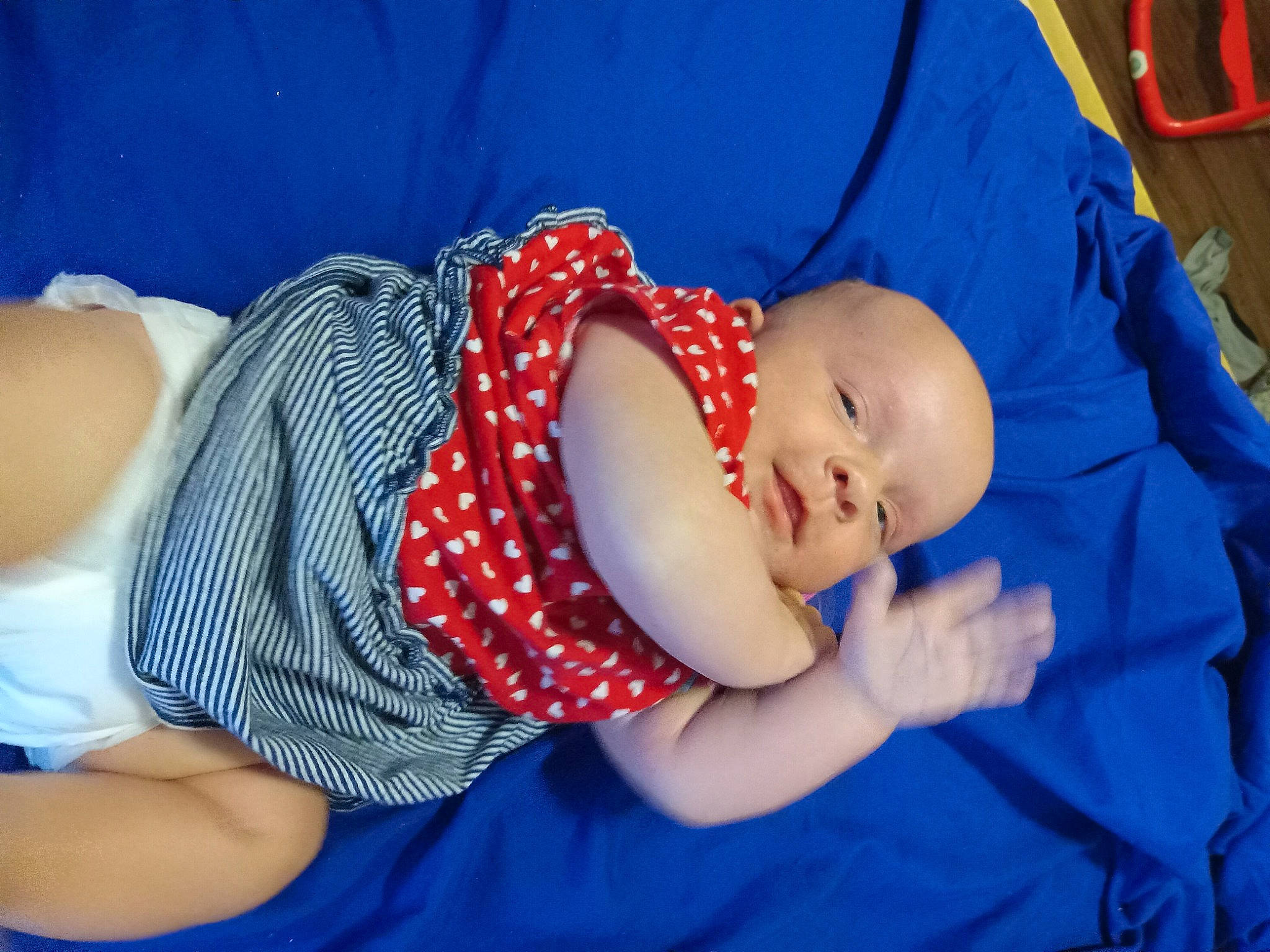 Yasmin joined the competition — help win amazing prizes! abdomen, baby, baby_products, baby_sleeping, baby_toddler_clothing, bedtime, cheek, child, comfort, electric_blue, eye, finger, head, linens, pattern, person, sitting, skin, sleep, textile