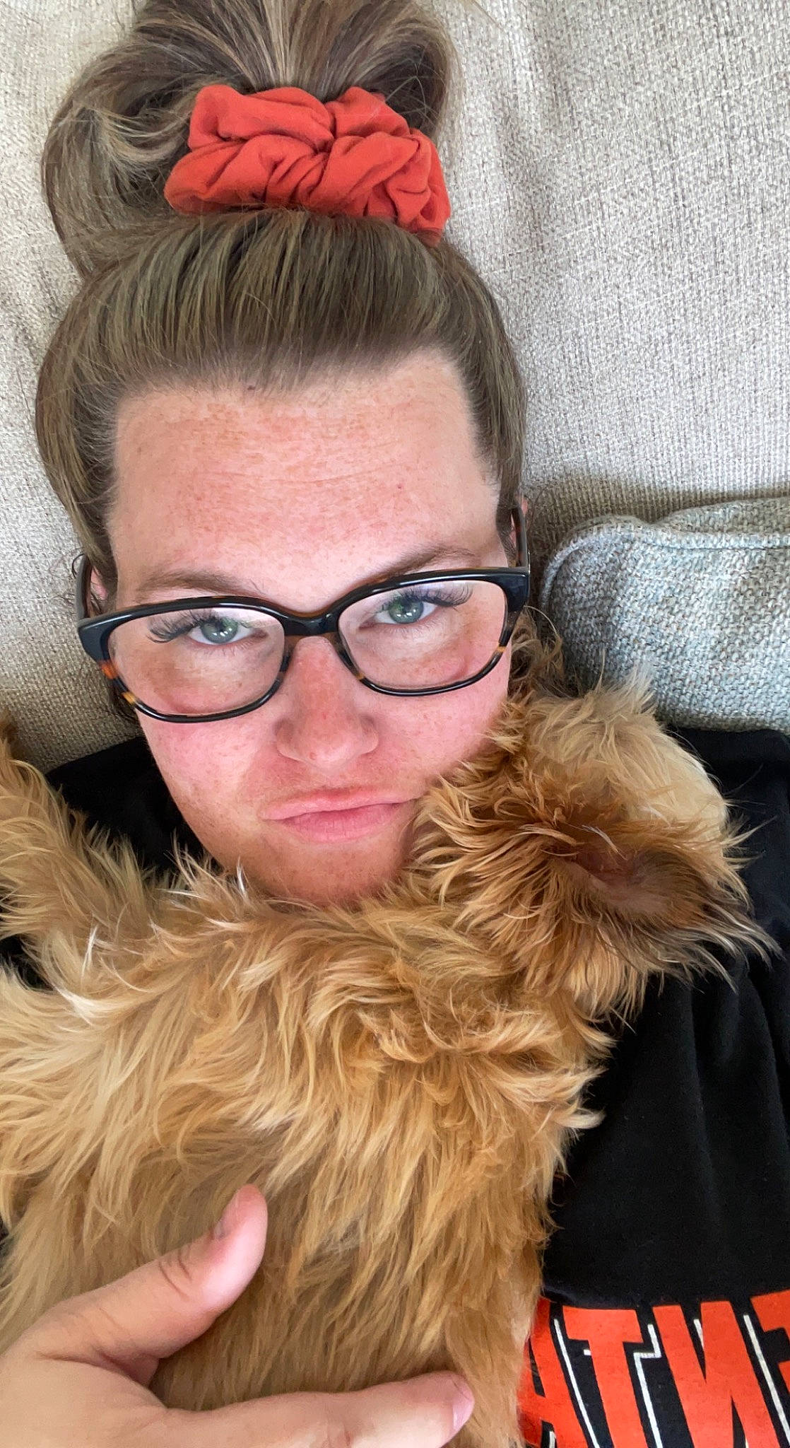 Peter John The Brussels Griffon is registered to the contest to win money with this photo: beard, cap, ear, eye, eyebrow, eyelash, eyewear, fawn, fur_clothing, glasses, hairstyle, head, mammal, nose, organ, skin, textile, vertebrate, vision_care, whiskers