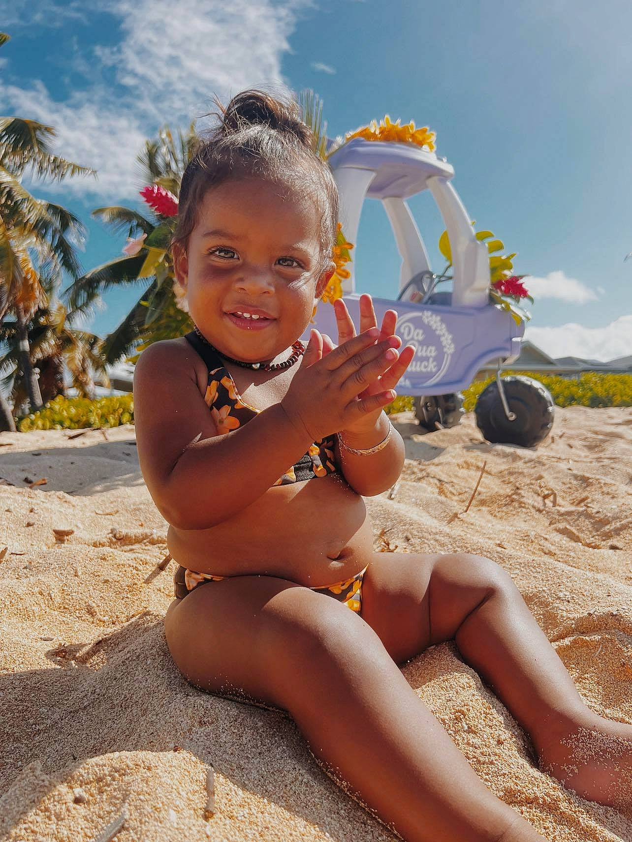 Kaiyah joined the competition — help win amazing prizes! barefoot, beach, cloud, event, foot, fun, happy, human_body, human_leg, joy, leg, leisure, people_in_nature, people_on_beach, person, sand, sky, smile, swimwear, thigh