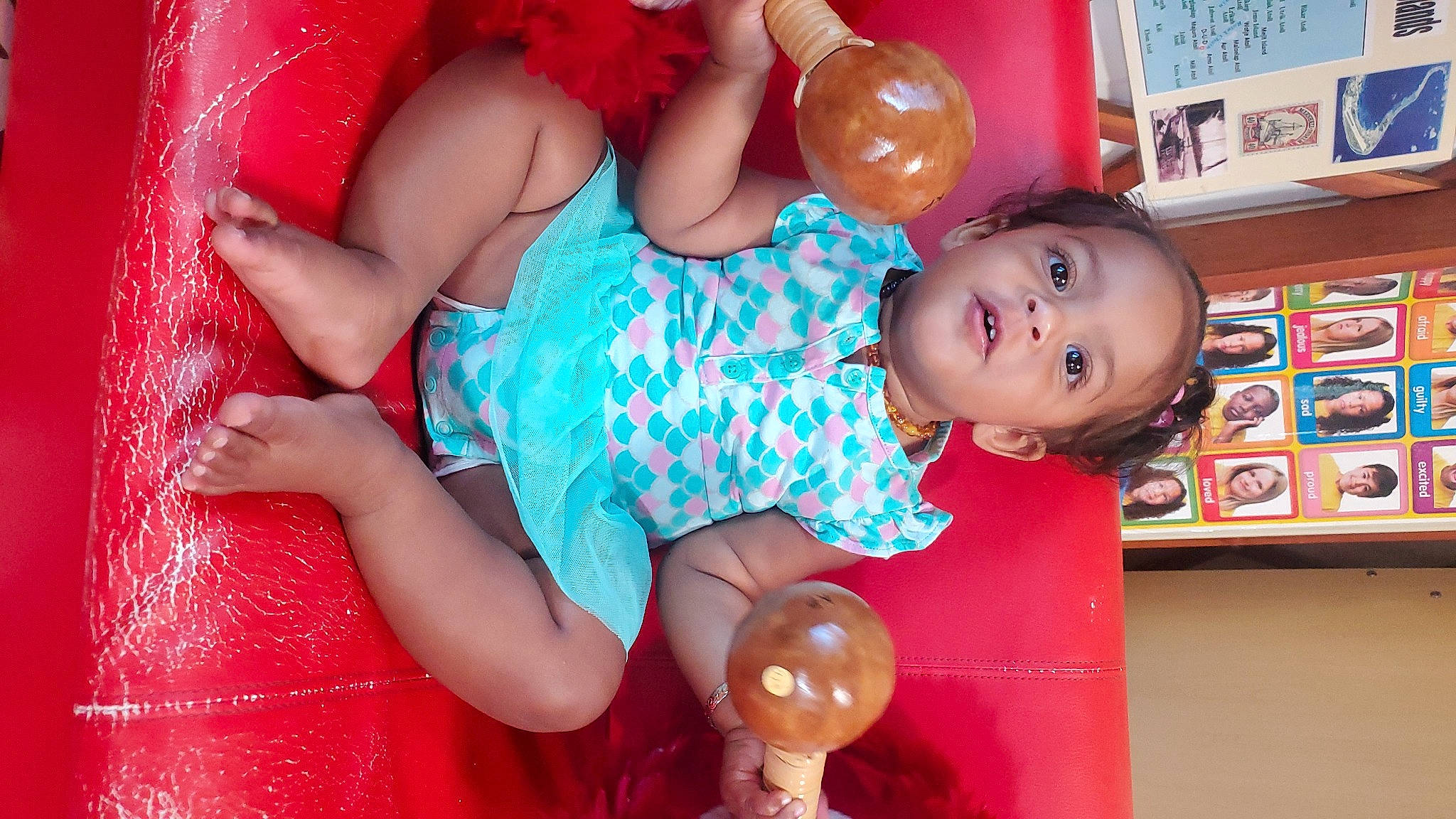 Kaiyah joined the competition — help win amazing prizes! arm, baby, baby_toddler_clothing, child, event, finger, fun, hand, happy, joy, leisure, mouth, nail, person, pink, red, shelf, skin, smile, thigh