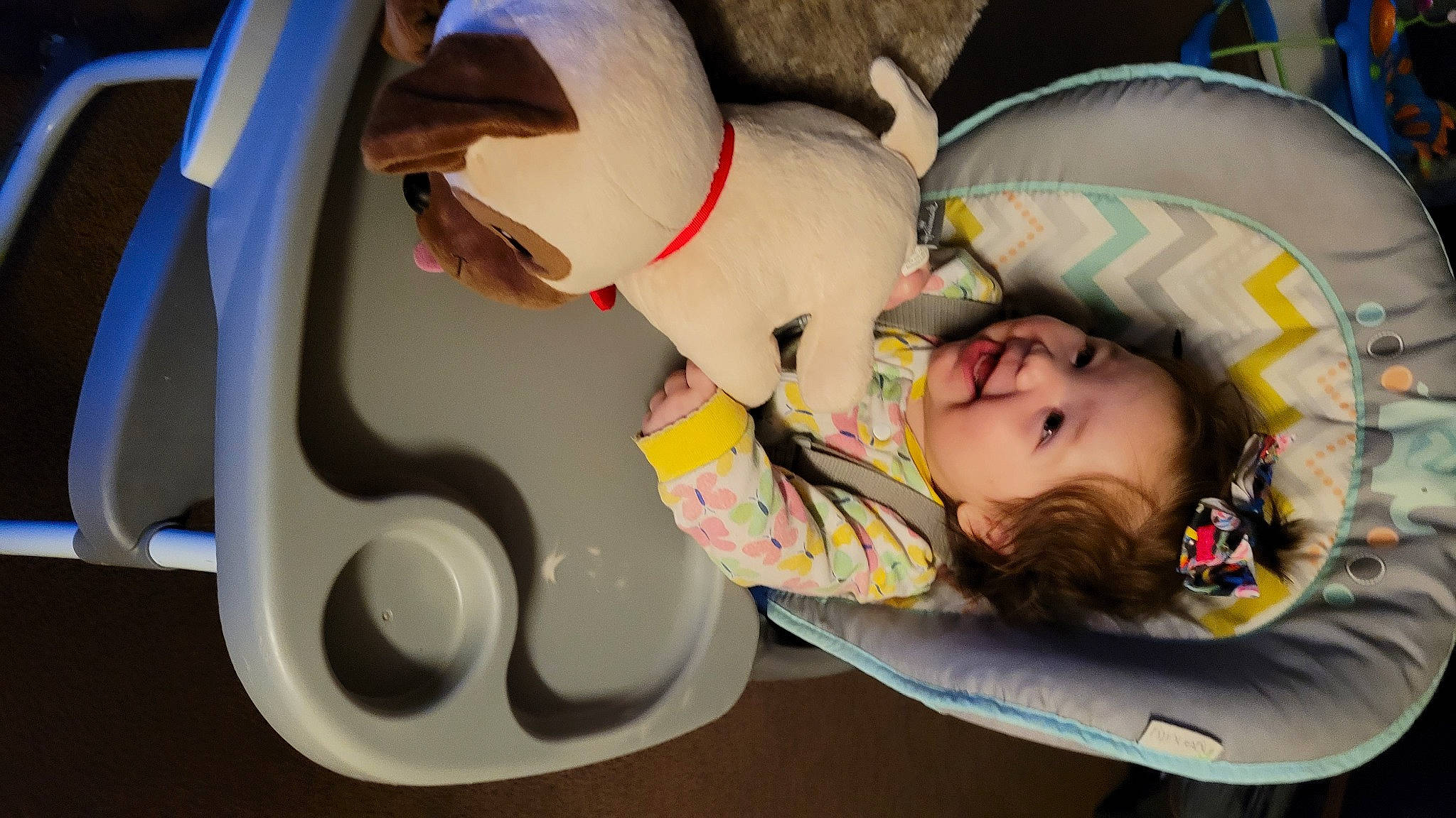 Kambri is registered to the contest to win money with this photo: baby, baby_products, baby_toddler_clothing, beauty, cheek, child, facial_expression, fun, happy, head, human_body, mammal, mouth, person, product, skin, smile, stuffed_toy, toddler, toy