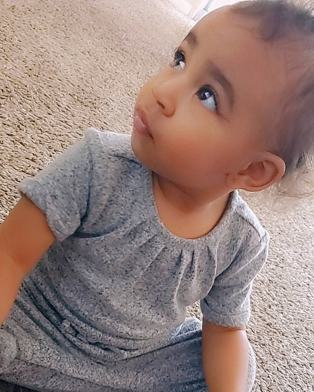 Naya joined the competition — help win amazing prizes! baby, beauty, cheek, child, chin, ear, eye, face, forehead, head, lip, mouth, neck, nose, person, skin, smile, toddler