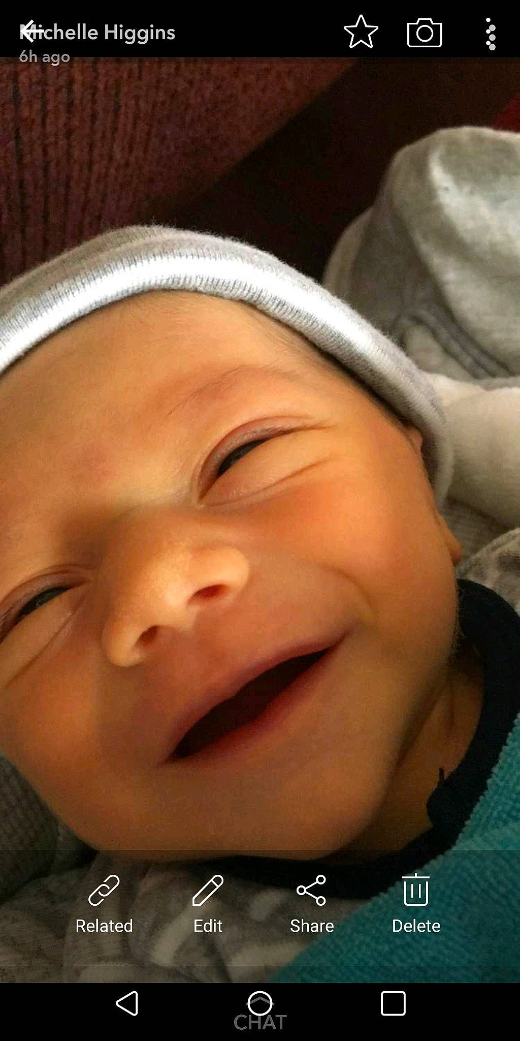 Raedyn is registered to the contest to win money with this photo: cheek, child, chin, close_up, ear, emotion, eyebrow, eyelash, face, forehead, girl, head, infant, jaw, lip, mouth, nose, person, photo_caption, screenshot