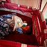 Amaya joined the competition — help win amazing prizes! baby, sleeping, blanket, pacifier, playpen, pink, child, infant, cozy, crib, resting, soft_toys, indoors, comfort, nursery, peaceful, fabric, toddler, head, blanket_pattern