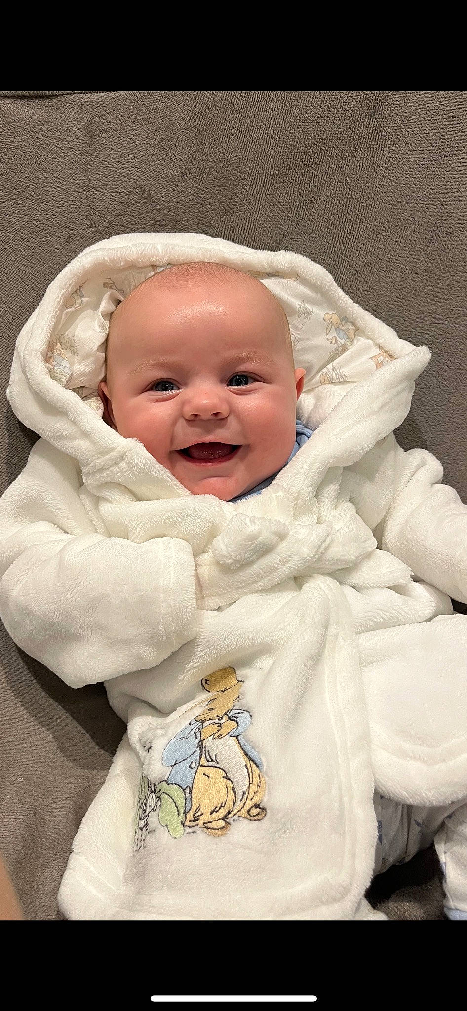 Jaxon joined the competition — help win amazing prizes! baby, baby_products, baby_toddler_clothing, cheek, child, chin, comfort, eye, face, gesture, happy, head, joy, linens, nose, person, product, skin, sleeve, smile