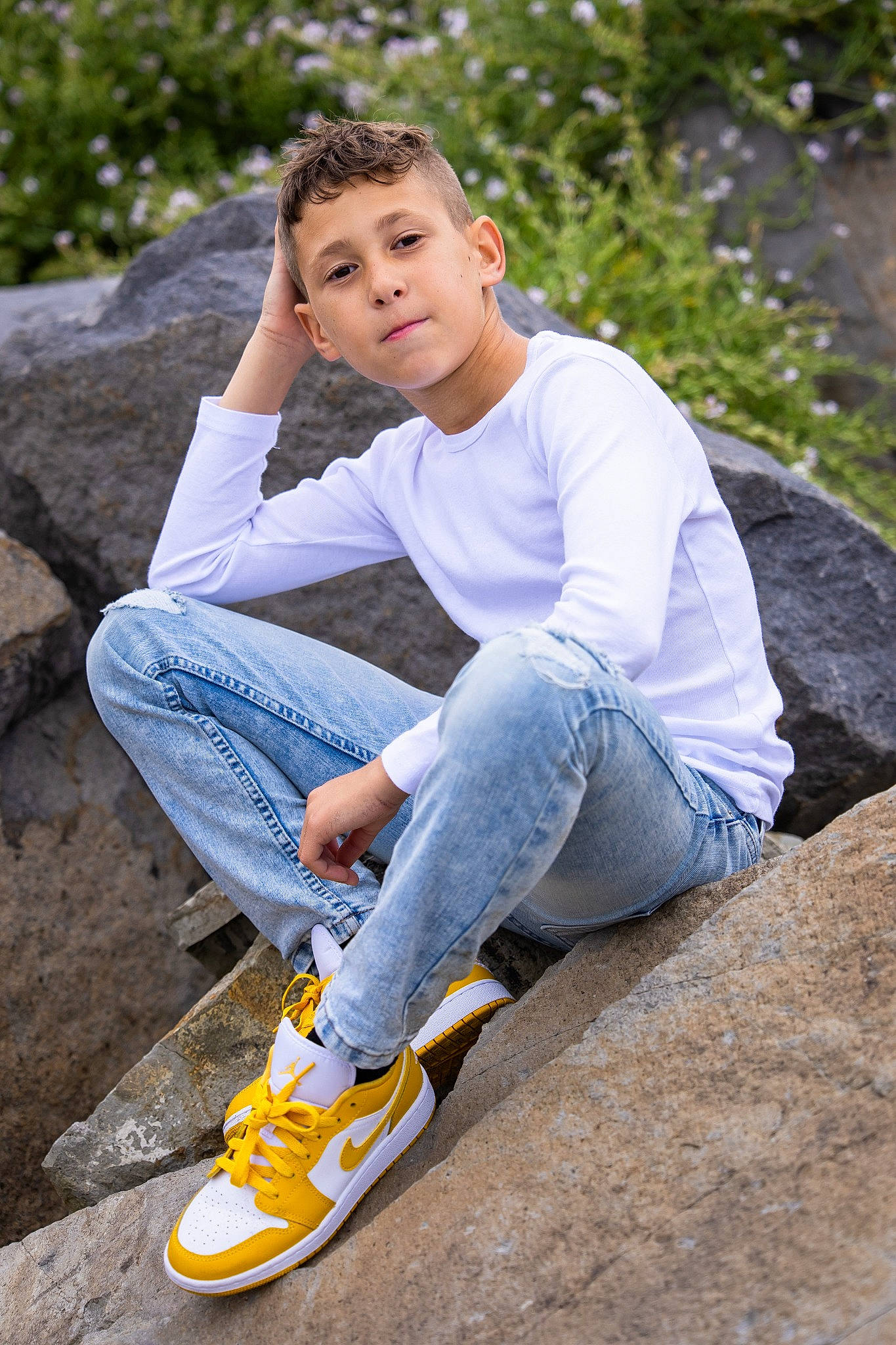 Samuel joined the competition — help win amazing prizes! cool, denim, flash_photography, footwear, fun, grass, happy, human_body, jeans, landscape, leg, leisure, outdoor_shoe, people_in_nature, person, recreation, shoe, sneakers, t_shirt, walking_shoe