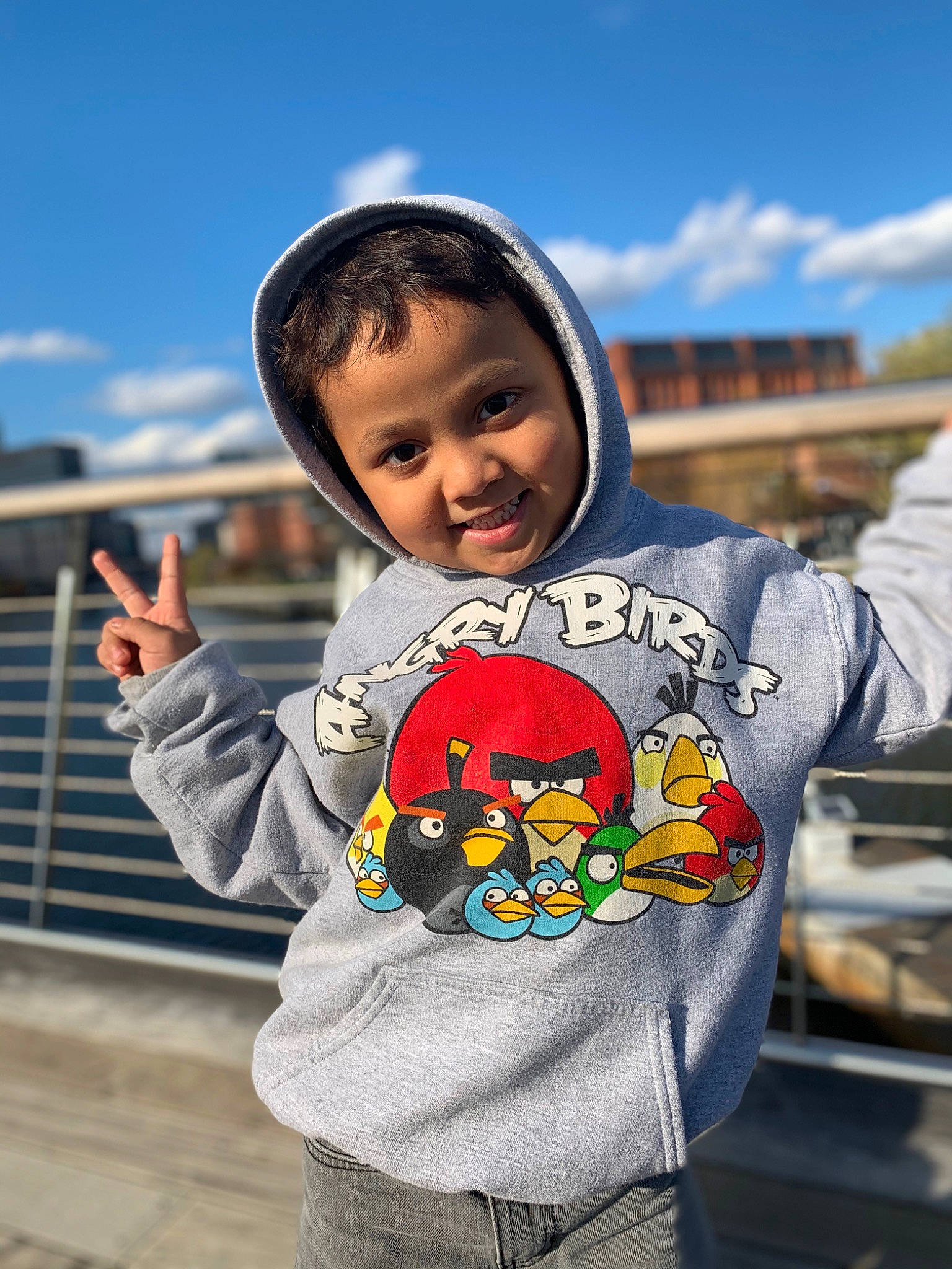Jadiel joined the competition — help win amazing prizes! child, cool, fun, hoodie, joy, leisure, outerwear, people, person, recreation, smile, t_shirt, toddler, top, tourism, vacation