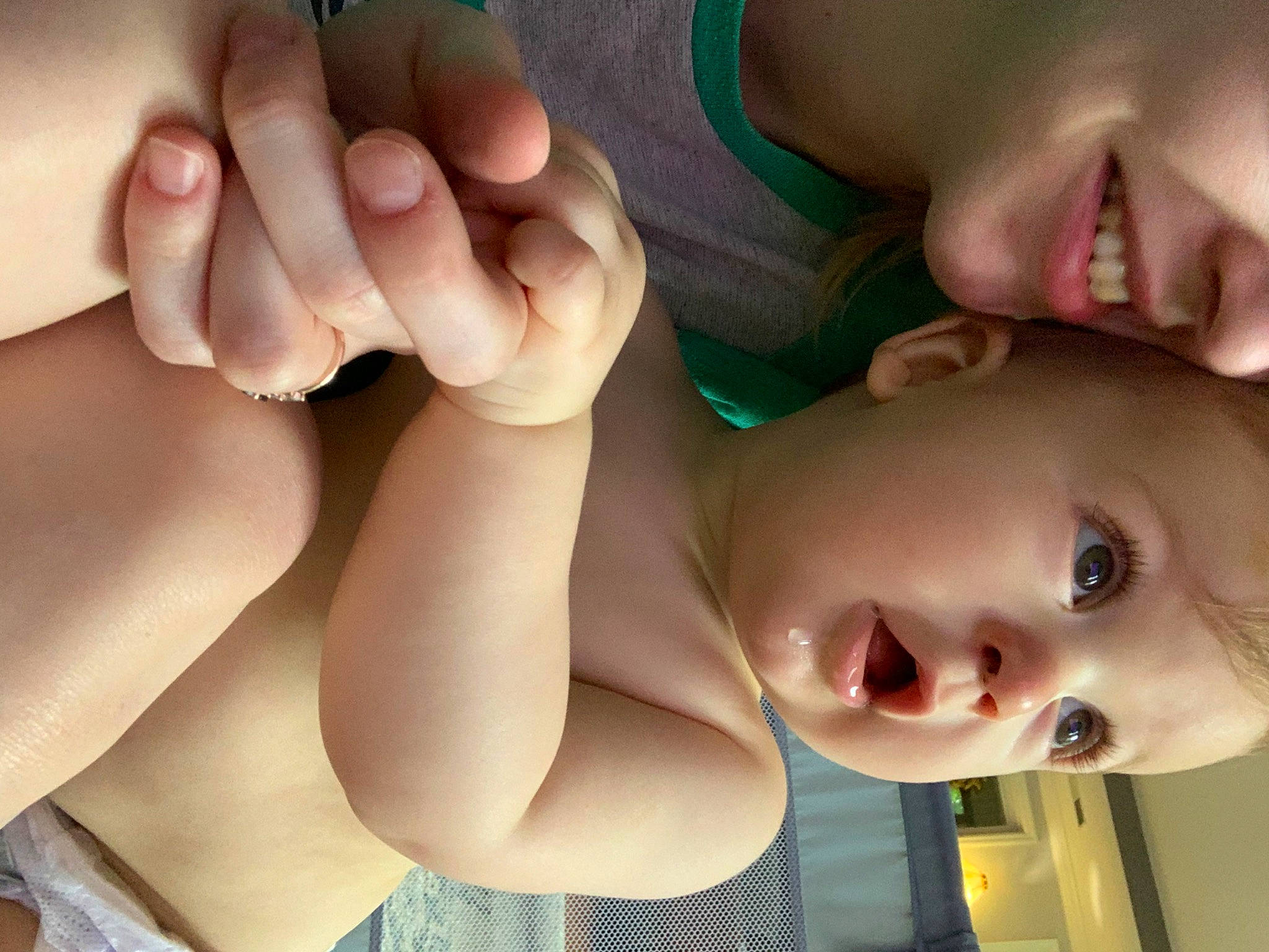 Davis joined the competition — help win amazing prizes! baby, beauty, cheek, ear, eyebrow, eyelash, facial_expression, finger, gesture, happy, iris, jaw, lip, mouth, neck, nose, person, skin, smile, surprise