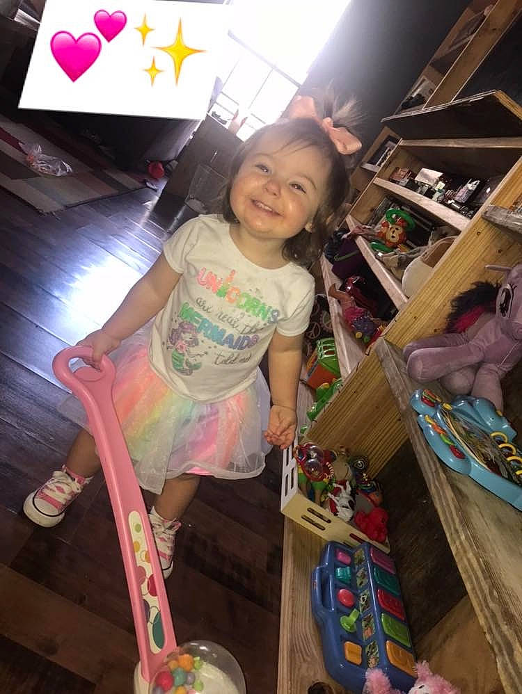 Emma Marie is registered to the contest to win money with this photo: child, fun, joy, person, play, smile, toddler