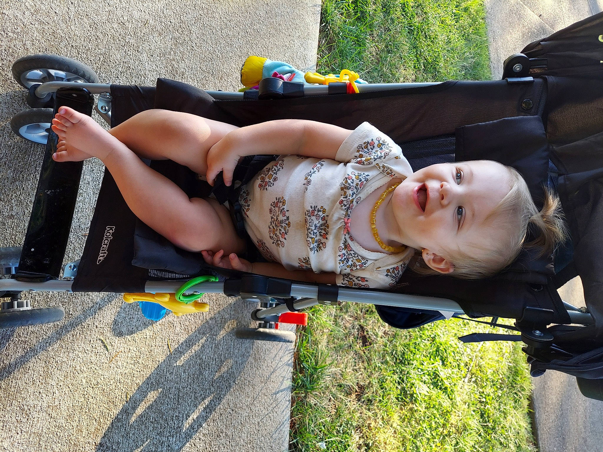 Brooklynn joined the competition — help win amazing prizes! arm, grass, leg, nap, person, plant, sun_tanning