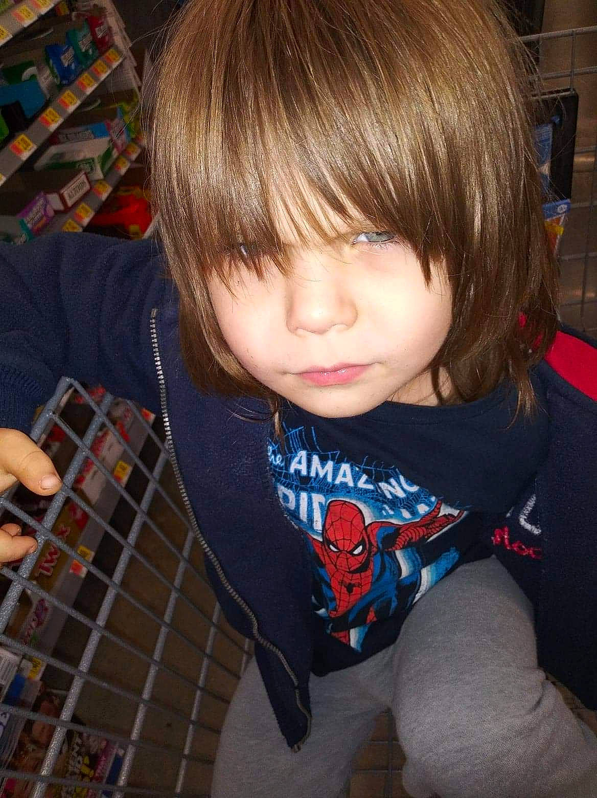 Wade is registered to the contest to win money with this photo: bangs, bob_cut, bowl_cut, brown_hair, cheek, child, cool, face, hair, hair_coloring, hairstyle, person, surfer_hair, toddler