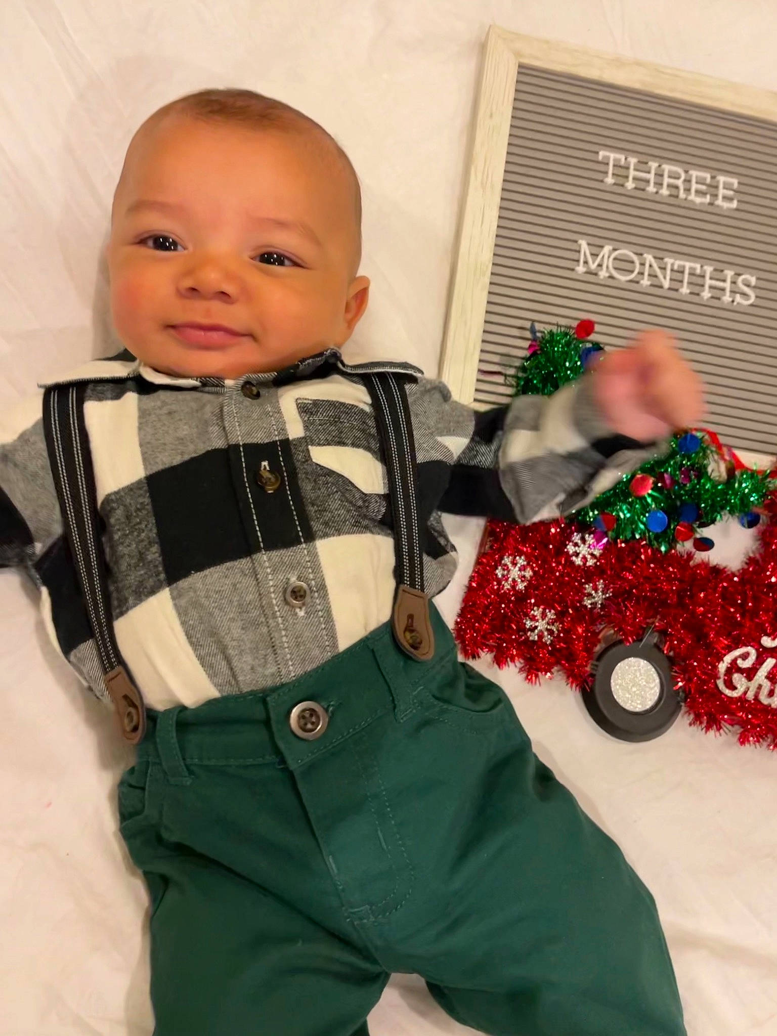 Luciano joined the competition — help win amazing prizes! arm, baby, baby_toddler_clothing, child, collar, facial_expression, human_body, jacket, organ, outerwear, pattern, person, product, red, skin, sleeve, smile, standing, t_shirt, textile