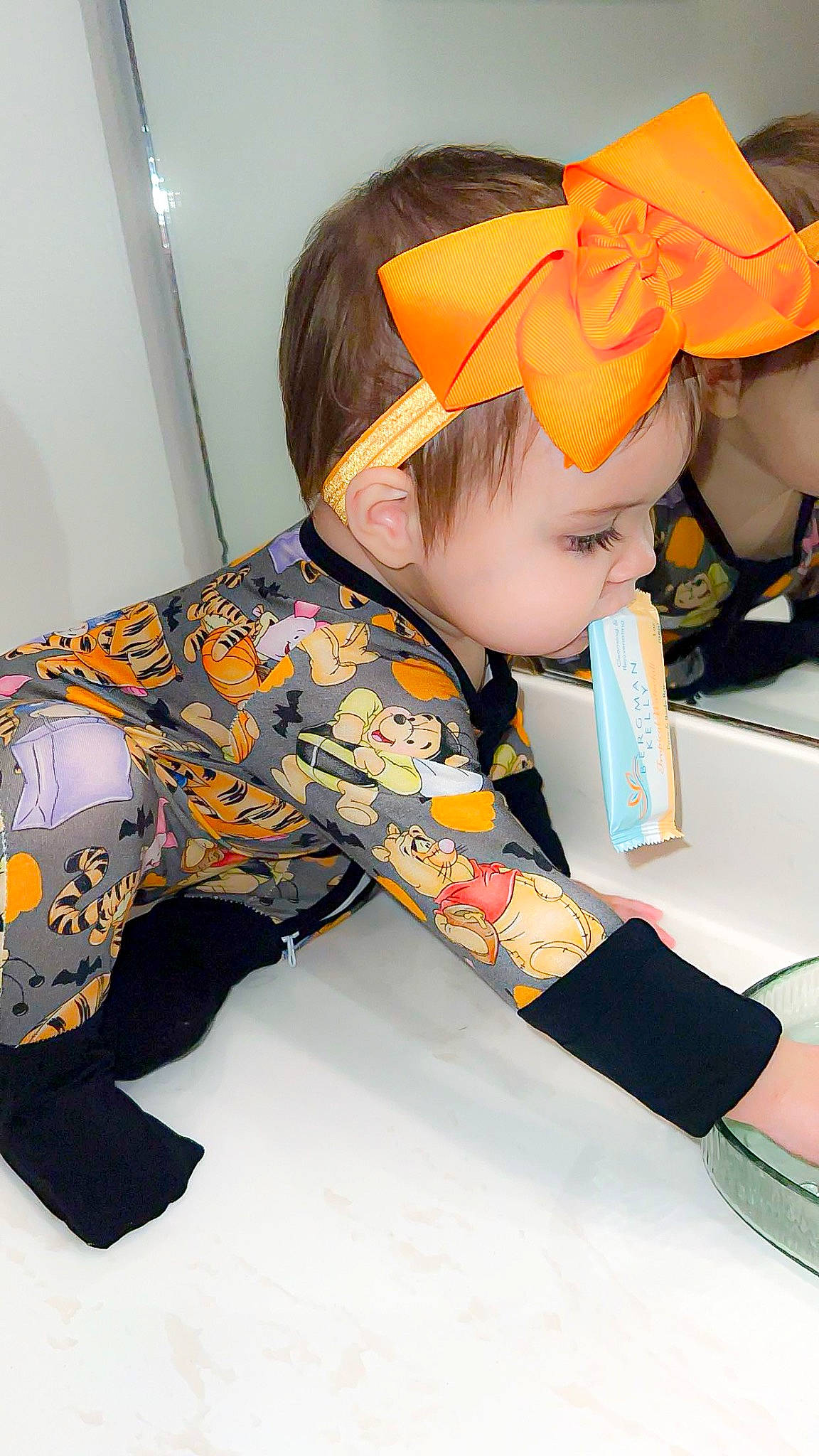 Oakleigh joined the competition — help win amazing prizes! baby, carmine, child, child_art, costume, fashion_accessory, fun, happy, hat, learning, pattern, person, play, room, sitting, sleeve, t_shirt, toddler, writing