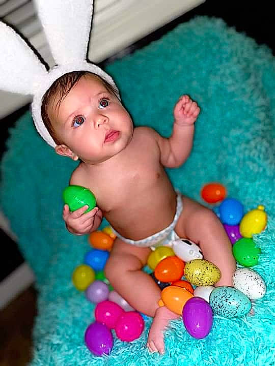 Janeliz joined the competition — help win amazing prizes! arm, azure, baby, finger, fun, green, hand, happy, leisure, mammal, organ, person, pink, product, skin, textile, toddler, toy, vertebrate, white