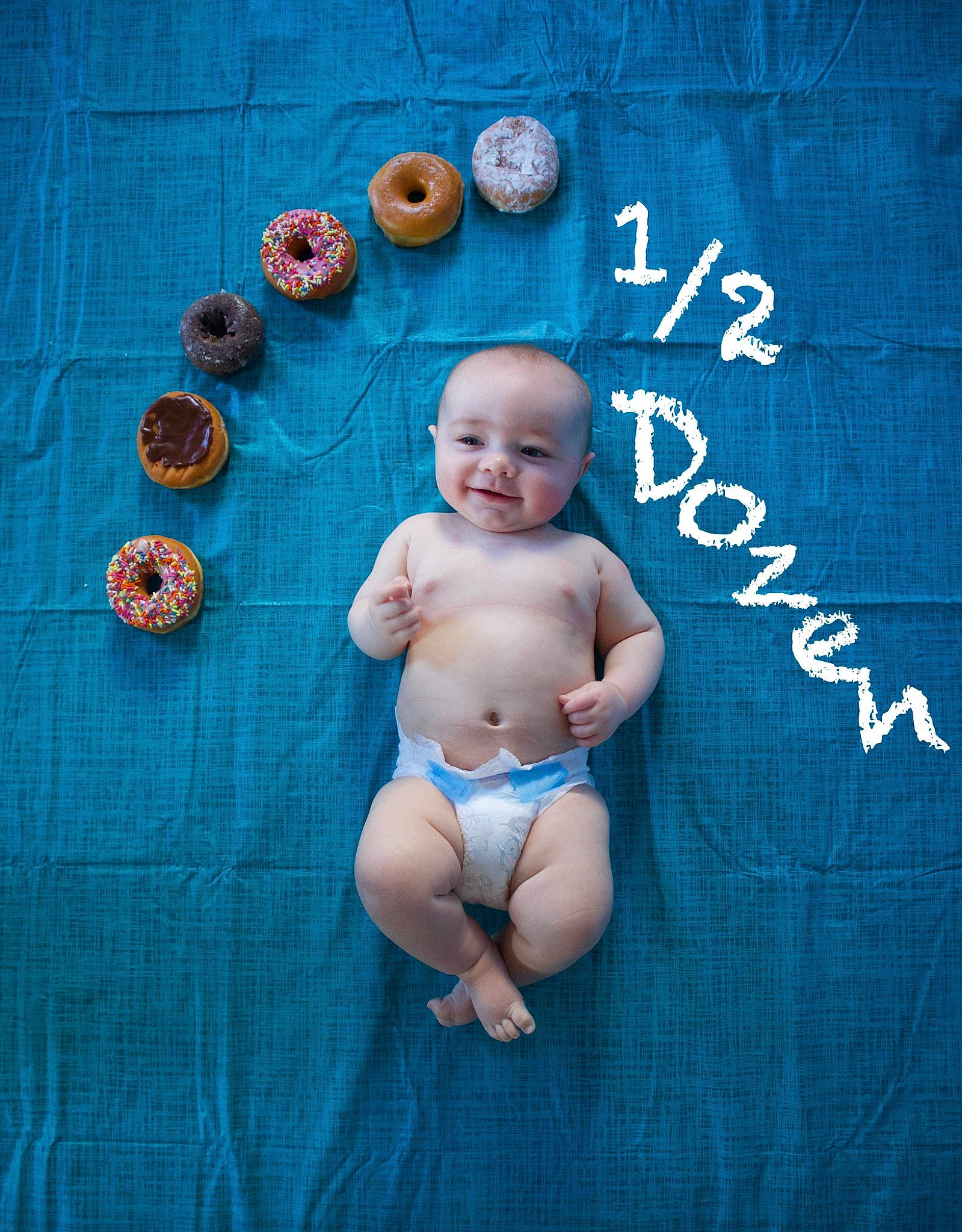 Luka joined the competition — help win amazing prizes! abdomen, aqua, azure, baby, baby_toddler_clothing, blue, chest, child, electric_blue, happy, human_leg, joy, linens, pattern, person, product, smile, stomach, textile, toddler