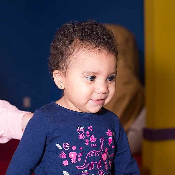 Kendall Lee is registered to the contest to win money with this photo: baby, cheek, child, child_model, face, fun, person, photography, pink, sitting, skin, smile, t_shirt, toddler, vacation