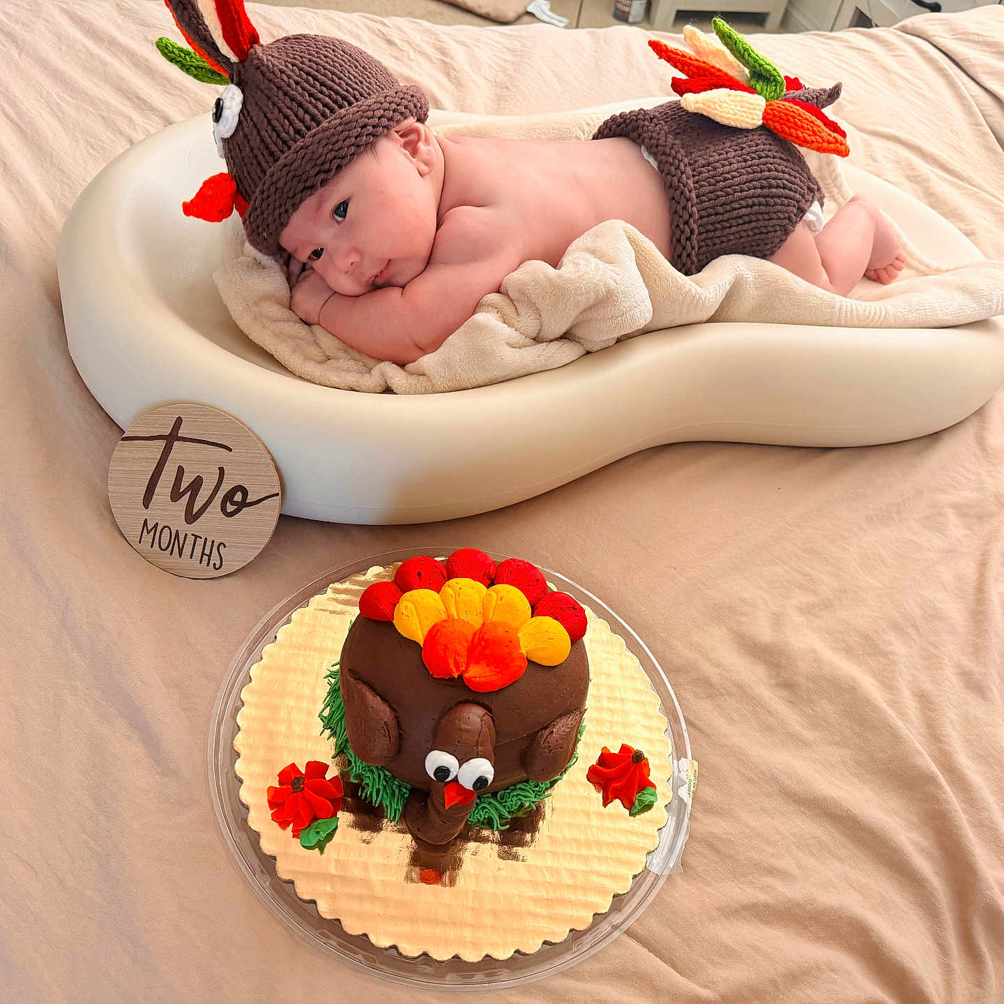 Santiago joined the competition — help win amazing prizes! baby, birthdaycake, blanket, cake, cap, clothing, cream, dessert, face, food, hat, head, icing, newborn, people, person, photography, plate, portrait, sleeping