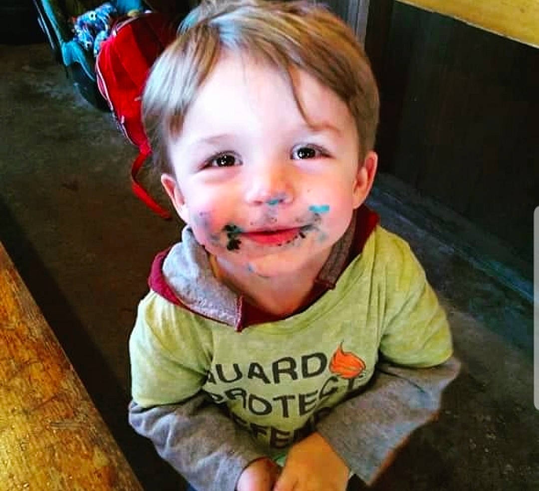 Darren joined the competition — help win amazing prizes! baby, cheek, child, chin, cool, face, facial_expression, fun, happy, head, jaw, joy, lip, mouth, nose, person, photo_caption, play, smile, t_shirt