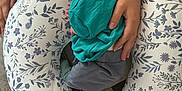 Blake is registered to the contest to win money with this photo: baby, blanket, clothing, comfort, cozy, cute, fabric, floral_pattern, hands, home, human, infant, newborn, person, pillow, portrait, resting, sleeping, soft, toddler