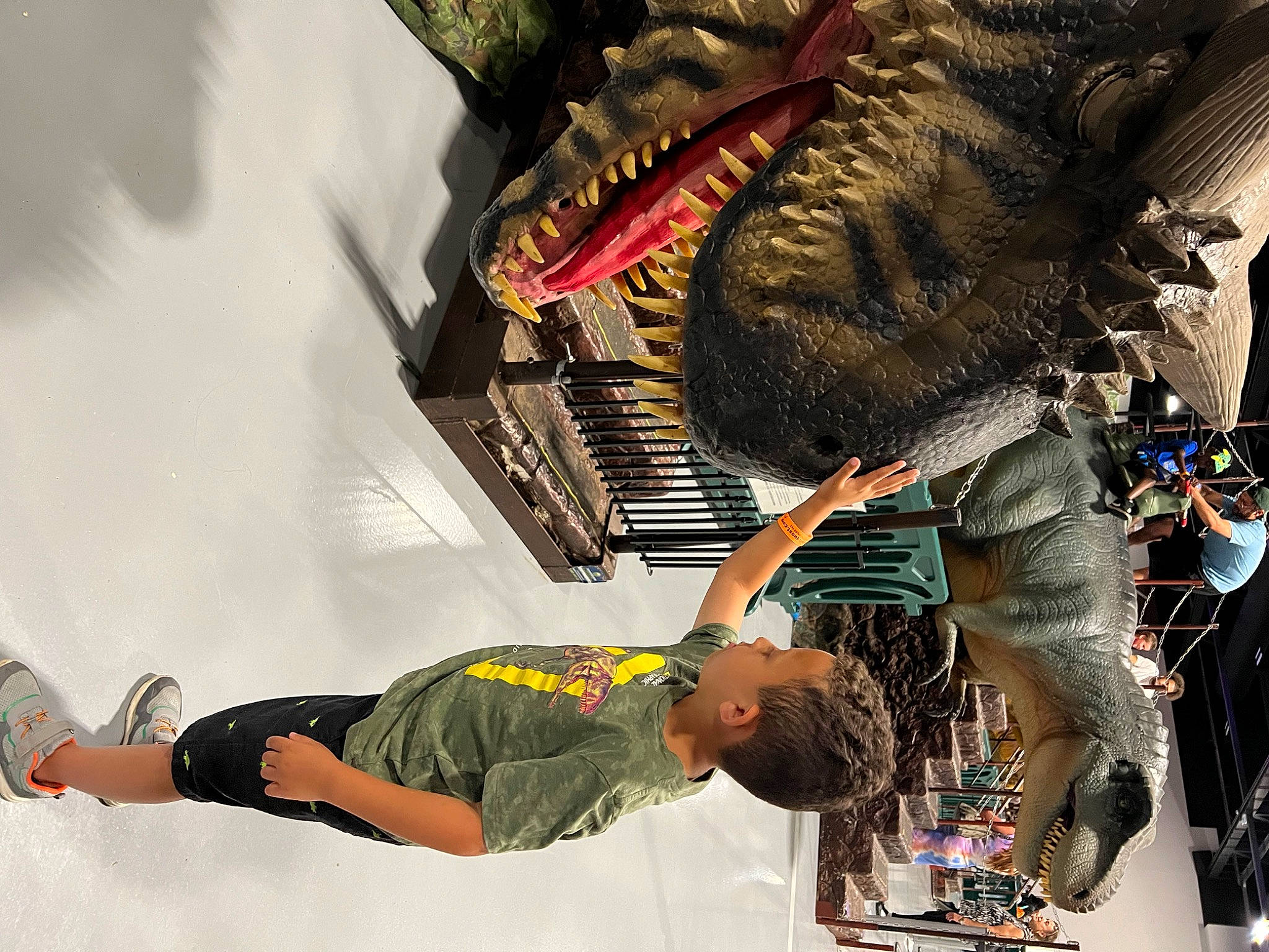 Kalani Jade joined the competition — help win amazing prizes! art, cg_artwork, dinosaur, extinction, extreme_sport, fiction, fictional_character, flesh, fun, jaw, leisure, machine, metal, person, recreation, skeleton, t_shirt, tyrannosaurus