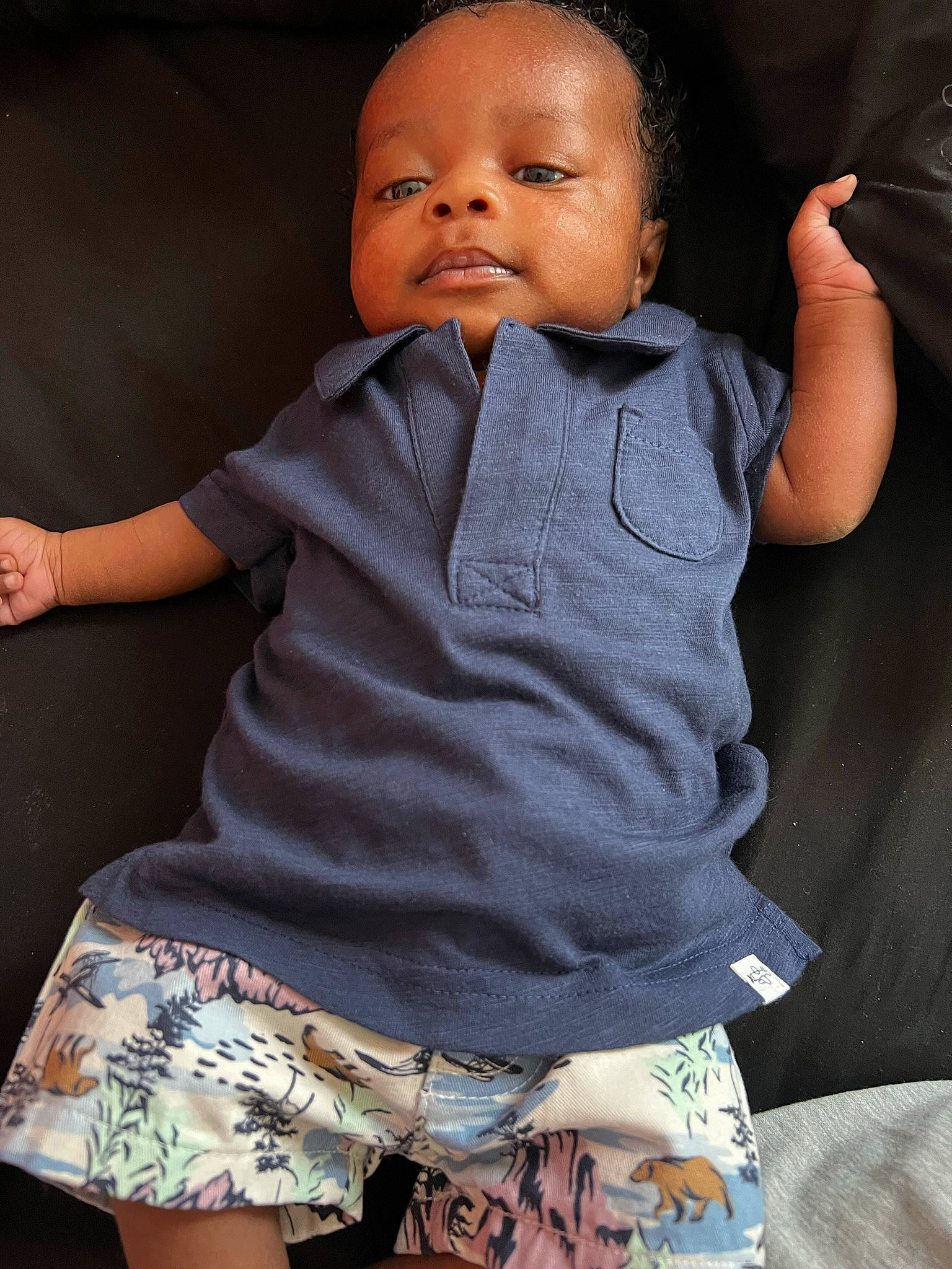 Brent joined the competition — help win amazing prizes! baby, baby_toddler_clothing, cheek, chin, collar, face, gesture, hand, happy, head, human_body, joint, neck, person, skin, sleeve, smile, t_shirt, textile, thigh