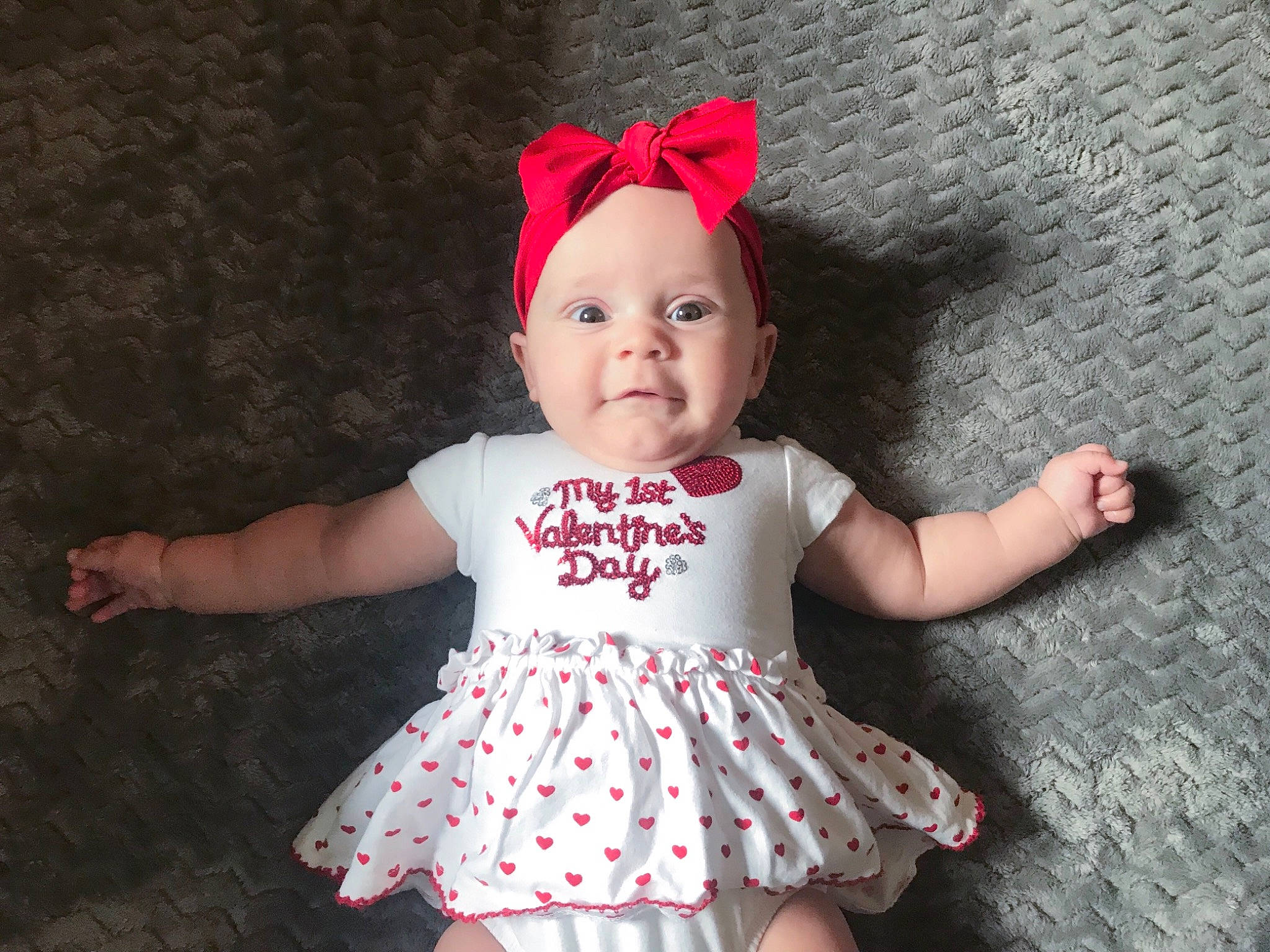 Vada is registered to the contest to win money with this photo: baby, baby_products, baby_toddler_clothing, child, clothing, costume_accessory, design, doll, dress, hair_accessory, headgear, pattern, person, pink, product, ruffle, sleeve, textile, toddler, toy