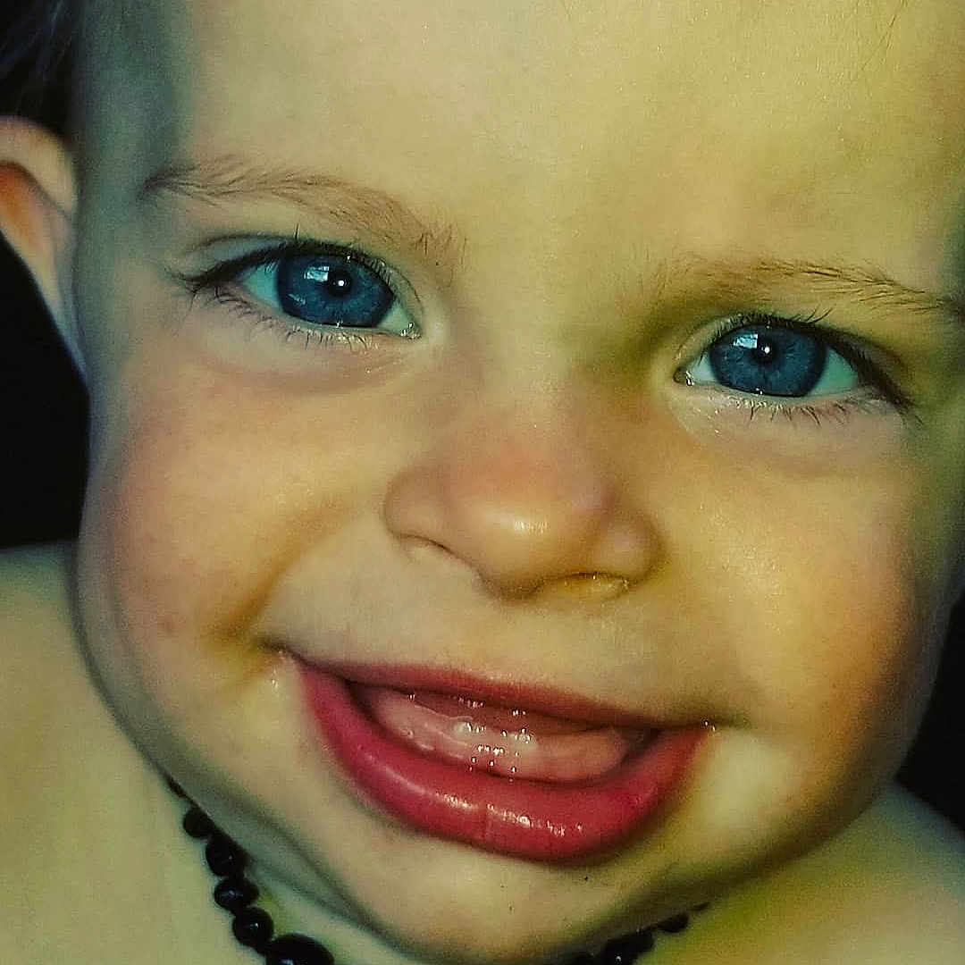 Huntleigh is registered to the contest to win money with this photo: beauty, cheek, child, chin, close_up, eye, eyebrow, eyelash, face, facial_expression, forehead, hair, head, joy, lip, mouth, nose, organ, person, skin