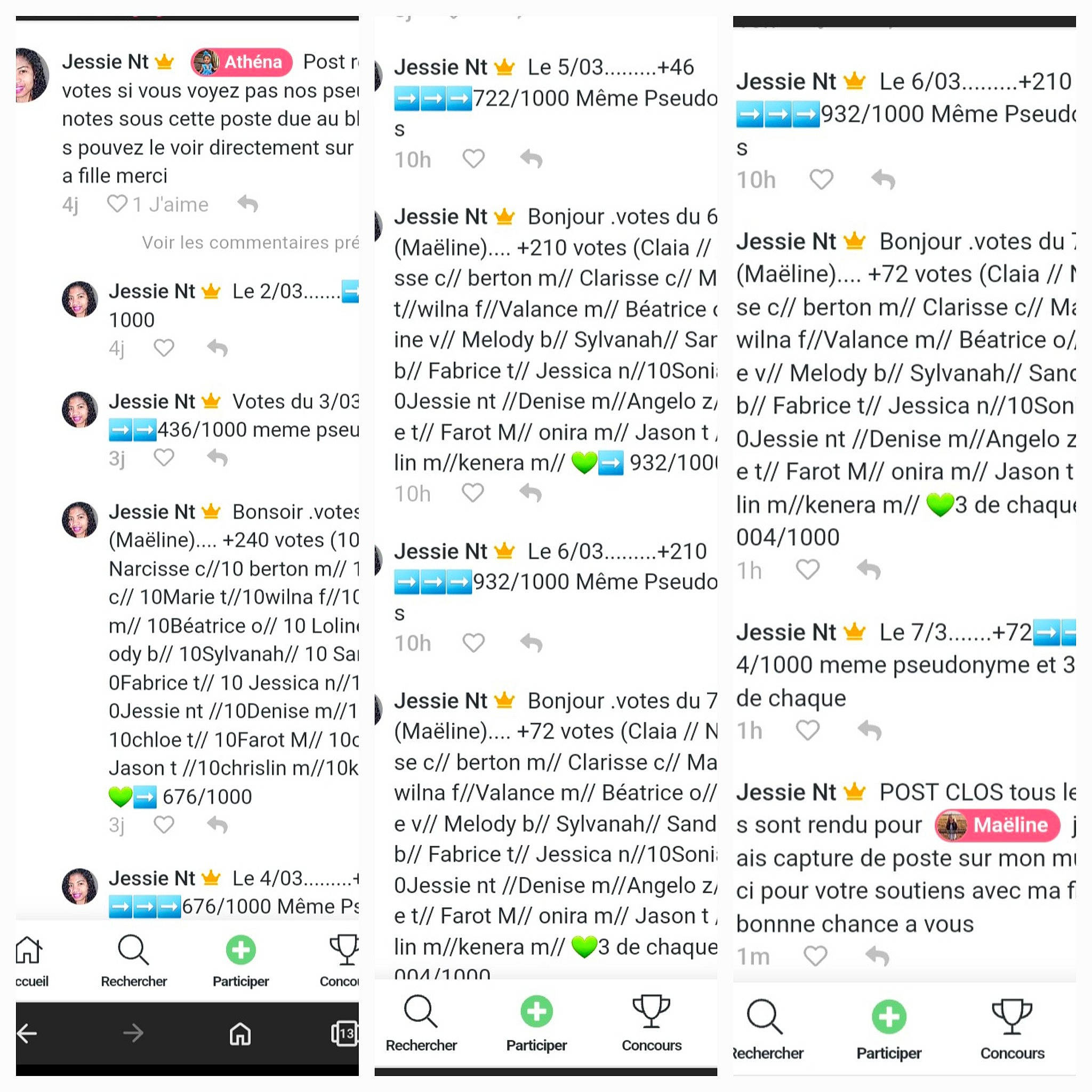 Athéna participe au concours pour gagner de l'argent avec cette photo : communication_device, computer_program, document, font, line, material_property, media, multimedia, number, operating_system, parallel, person, product, rectangle, screenshot, software, technology, web_page