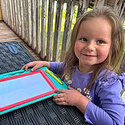 Lovenna joined the competition — help win amazing prizes! architecture, backyard, building, child, computer, electronics, face, female, grass, head, house, housing, nature, outdoors, person, photography, plant, porch, portrait, yard